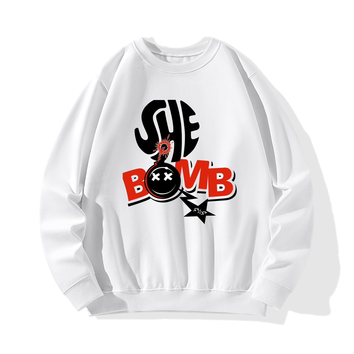 She Bomb Mens/Womens Adult Cotton Sweater Shirt