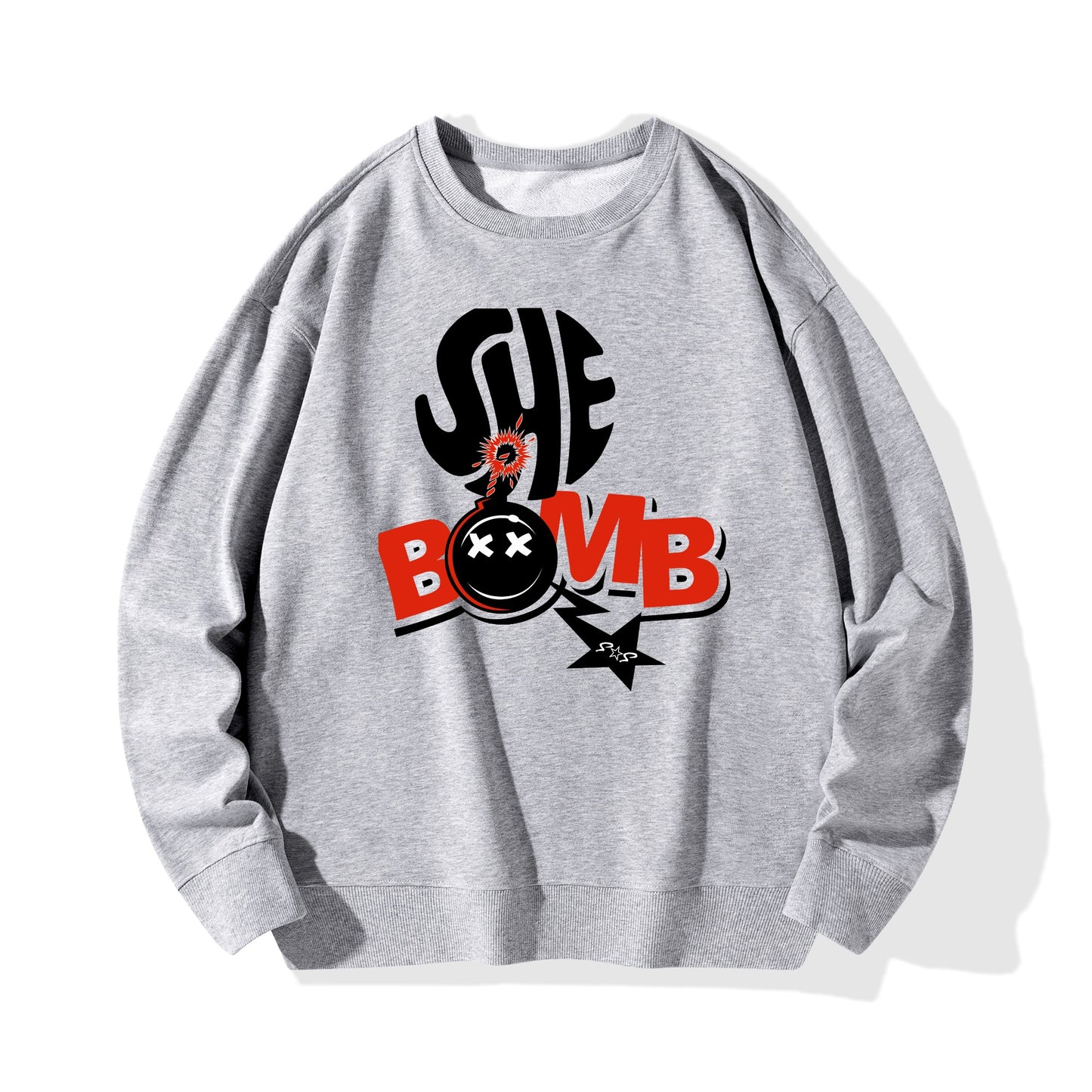 She Bomb Mens/Womens Adult Cotton Sweater Shirt