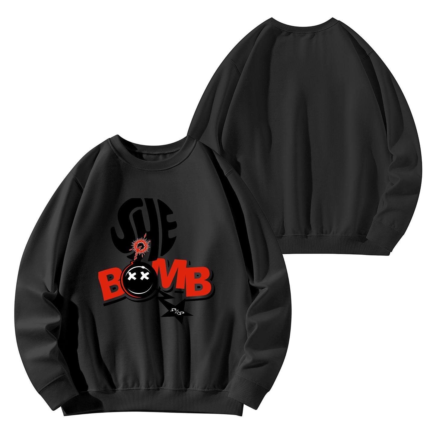 She Bomb Mens/Womens Adult Cotton Sweater Shirt