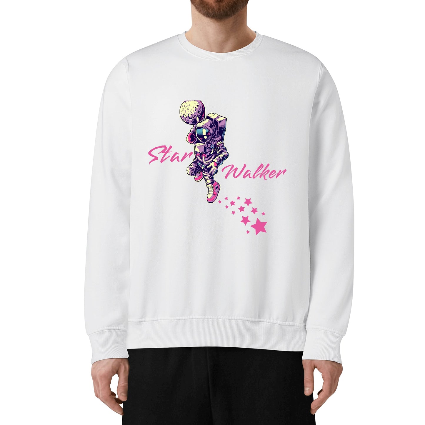 Star Walker 2.0 Mens/Womens Adult Cotton Sweater Shirt