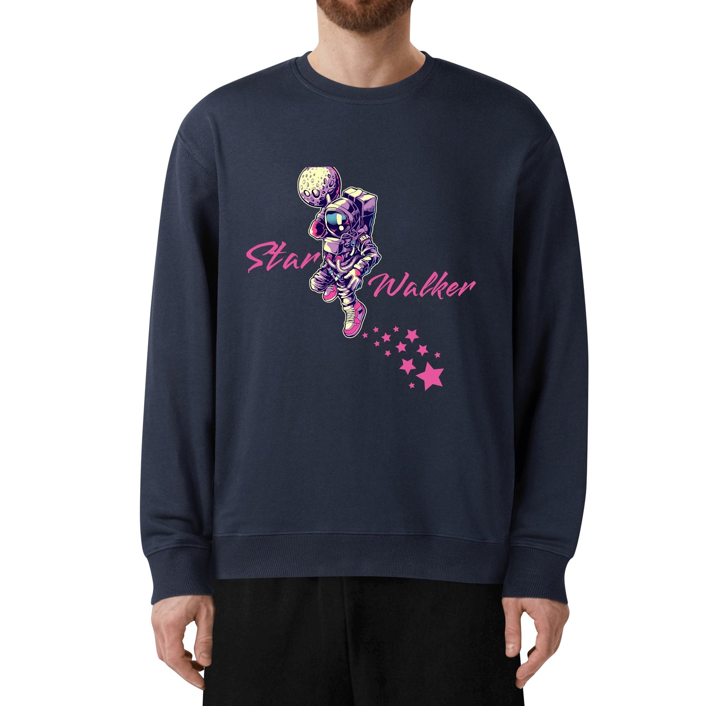 Star Walker 2.0 Mens/Womens Adult Cotton Sweater Shirt