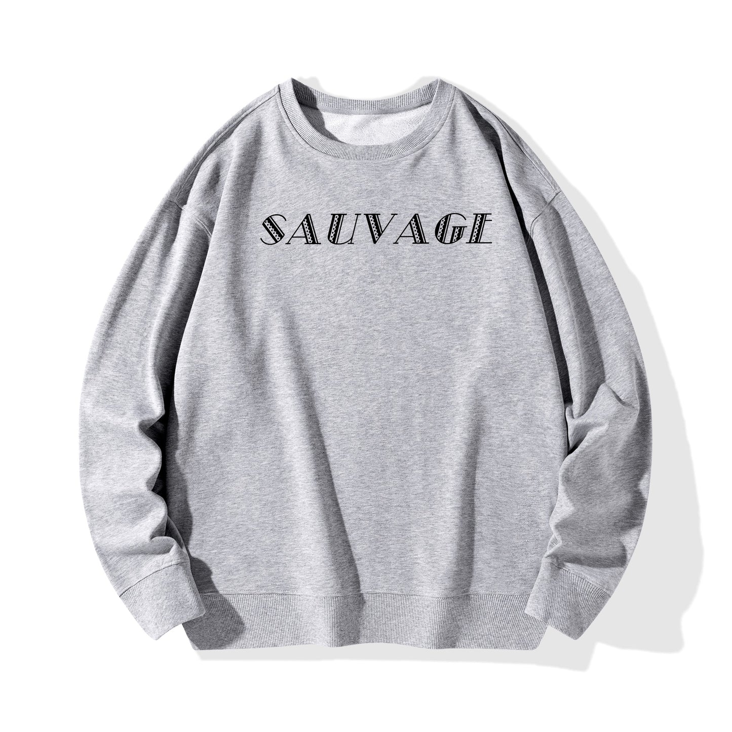 Sauvage Gorilla ens/Womens Adult Cotton Sweater Shirt