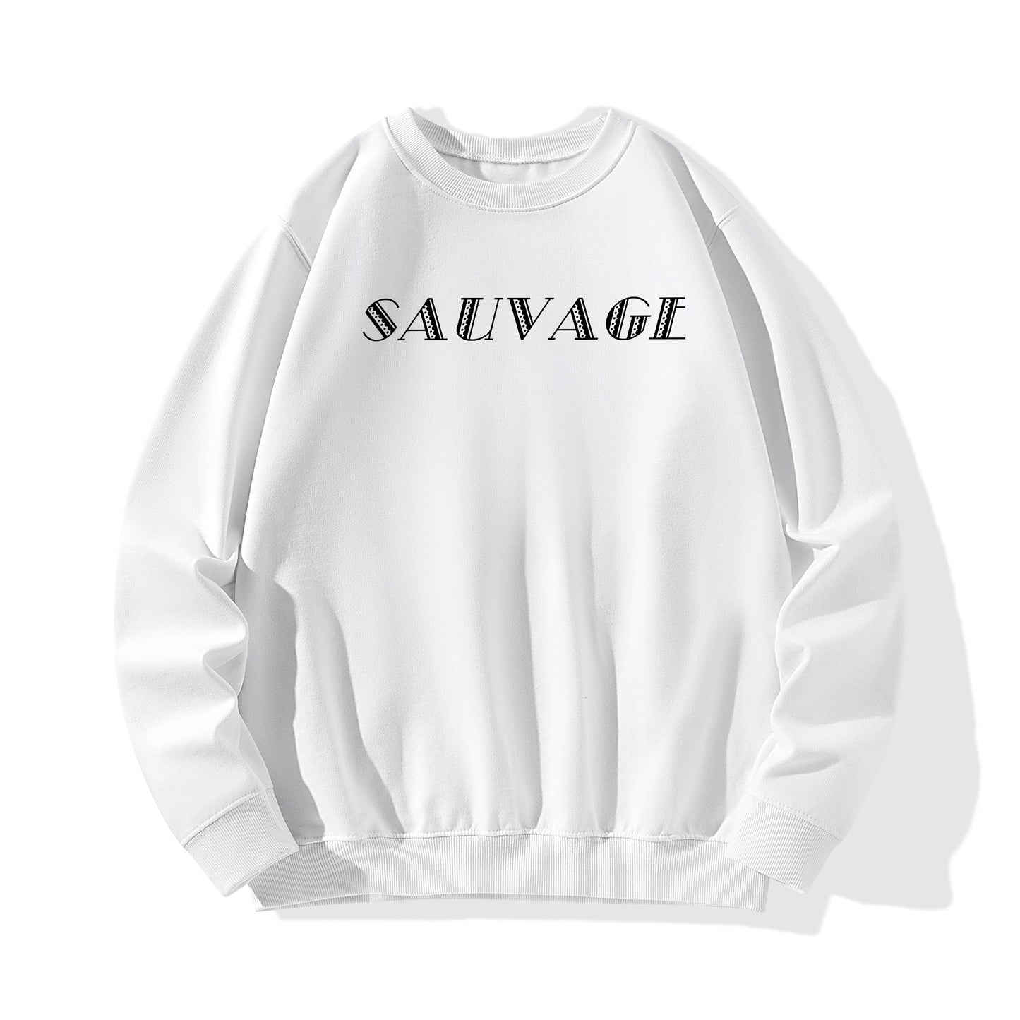 Sauvage Gorilla ens/Womens Adult Cotton Sweater Shirt