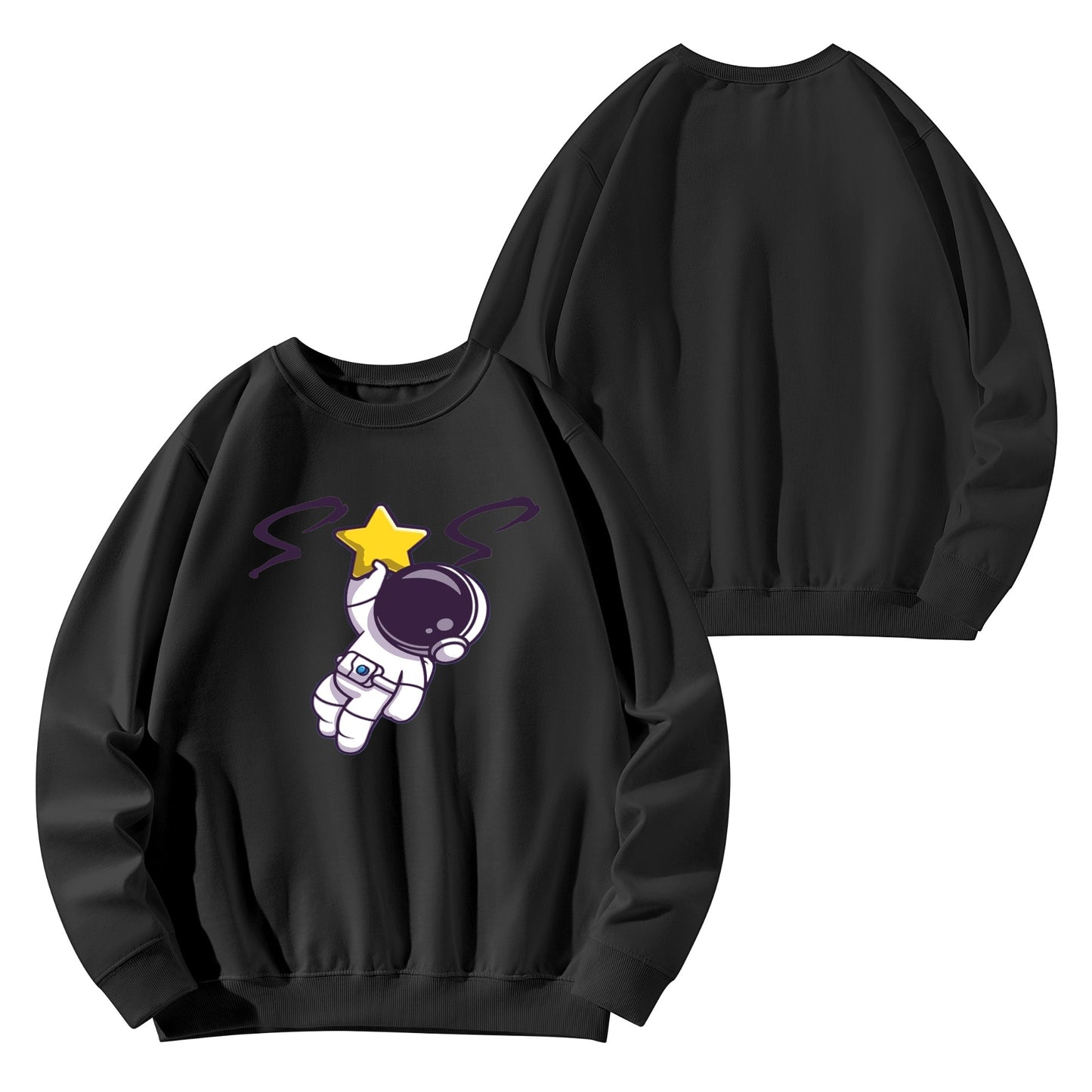 Space Man 23 Mens/Womens Adult Cotton Sweater Shirt