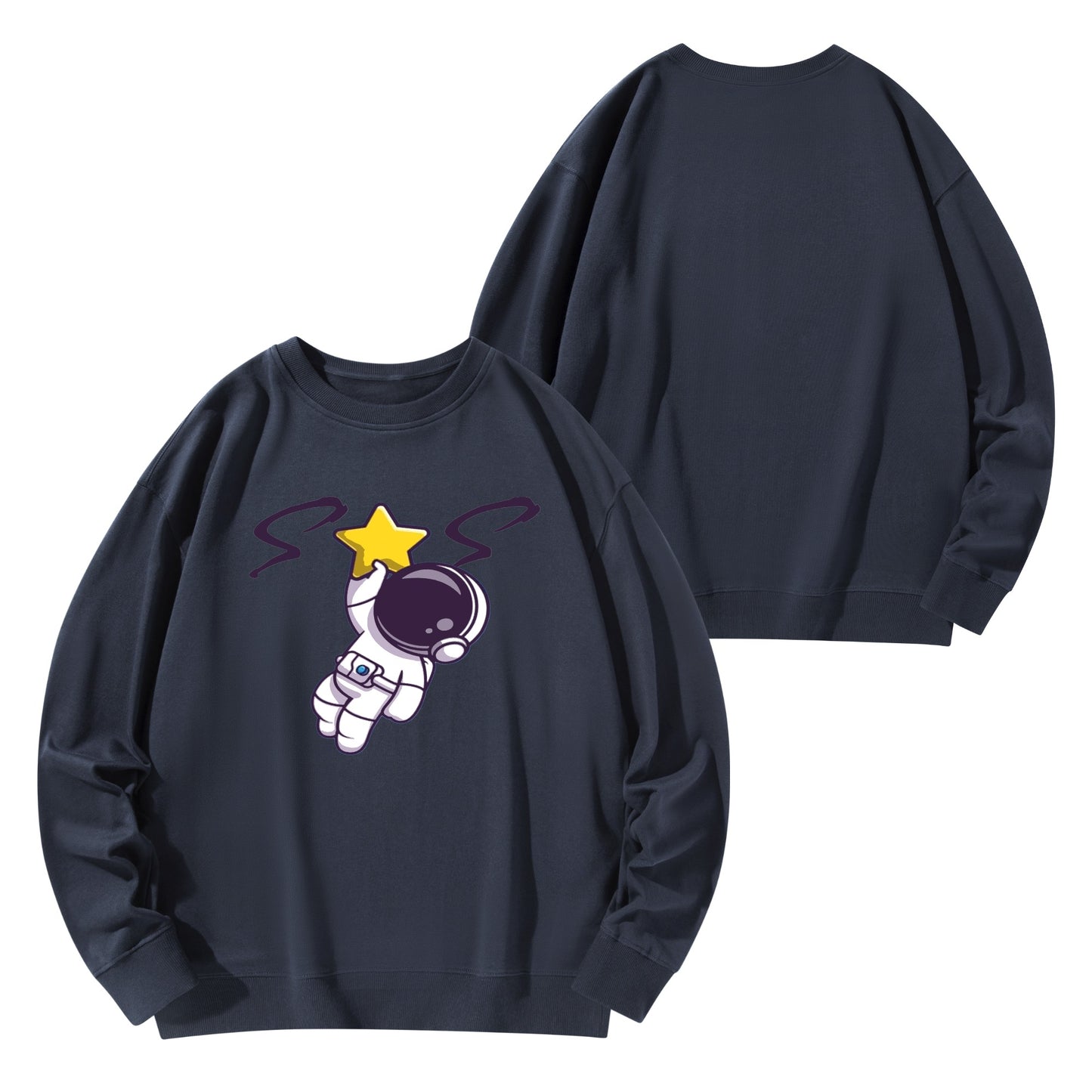 Space Man 23 Mens/Womens Adult Cotton Sweater Shirt