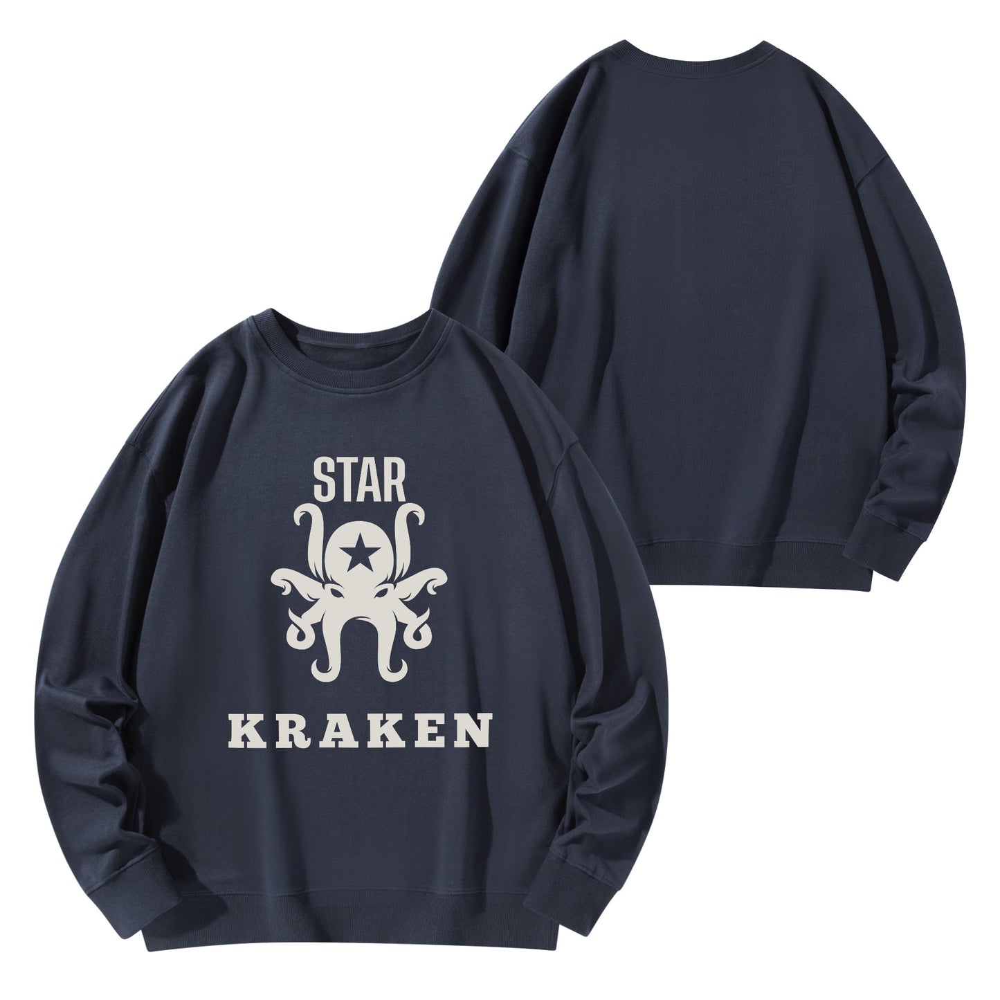 Star Kraken Mens/Womens Adult Cotton Sweater Shirt