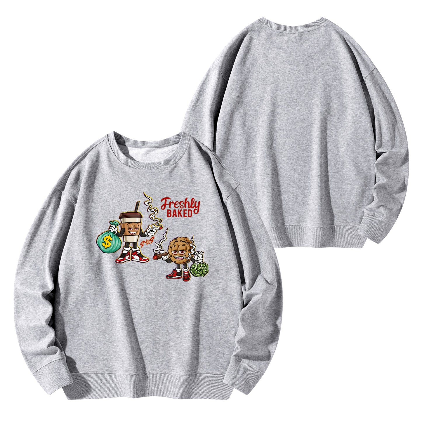 Freshly Baked Mens /Womens  Adult Cotton Sweater Shirt