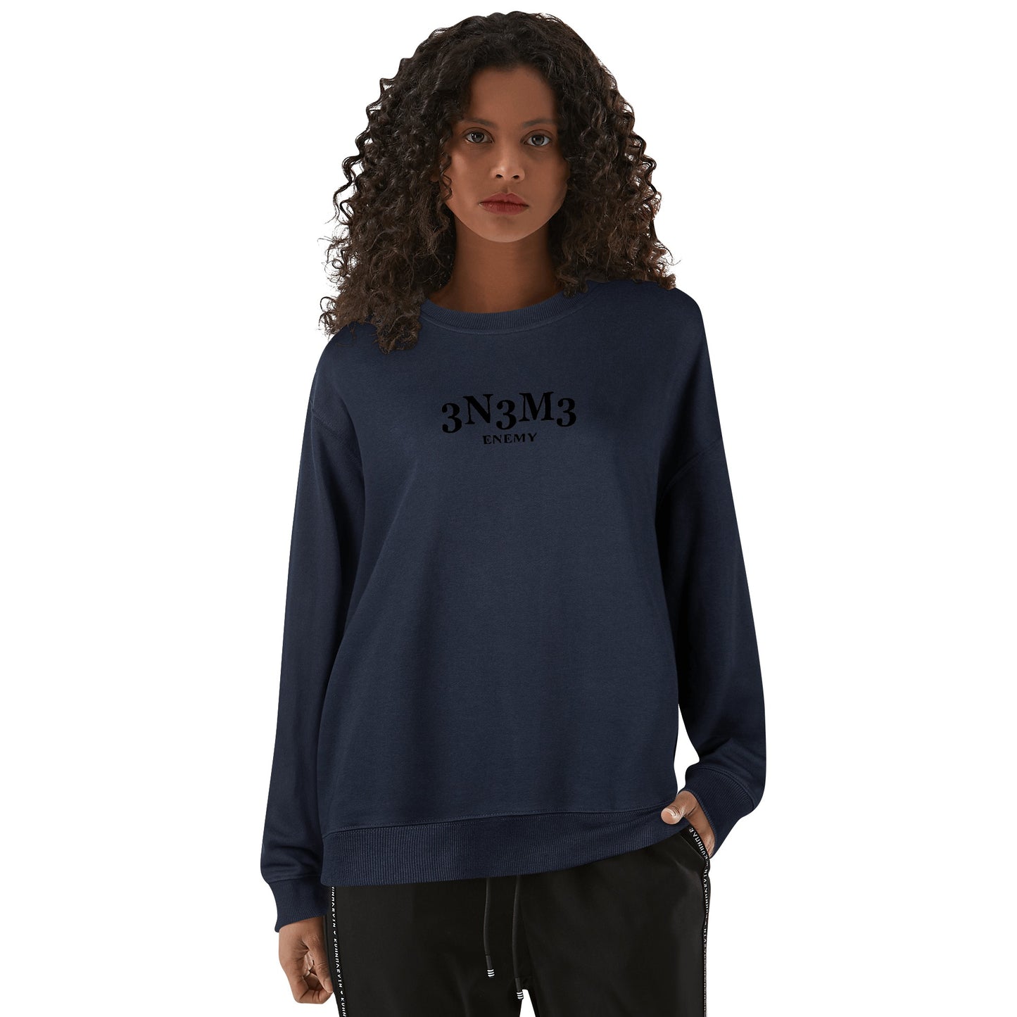 3.N.3.M.3 Enemy Mens/Womens Adult Cotton Sweater Shirt