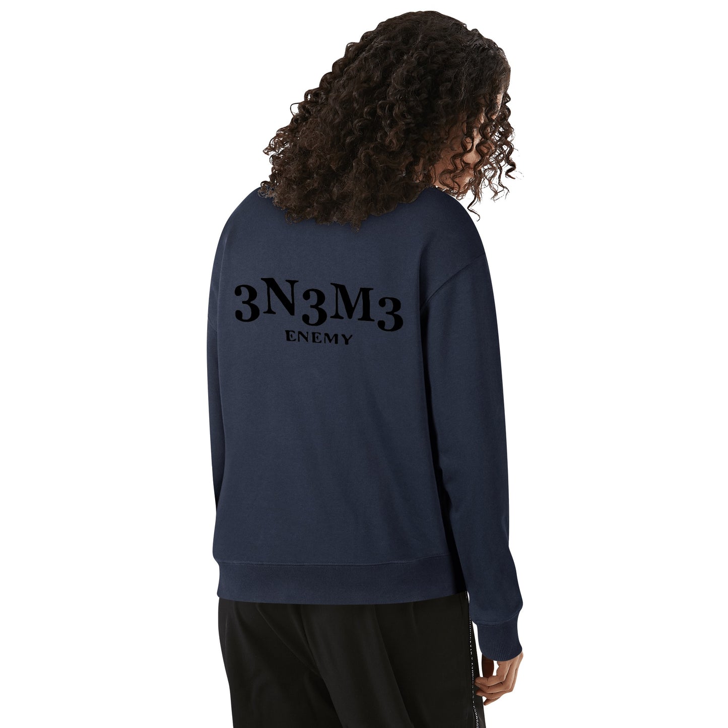 3.N.3.M.3 Enemy Mens/Womens Adult Cotton Sweater Shirt