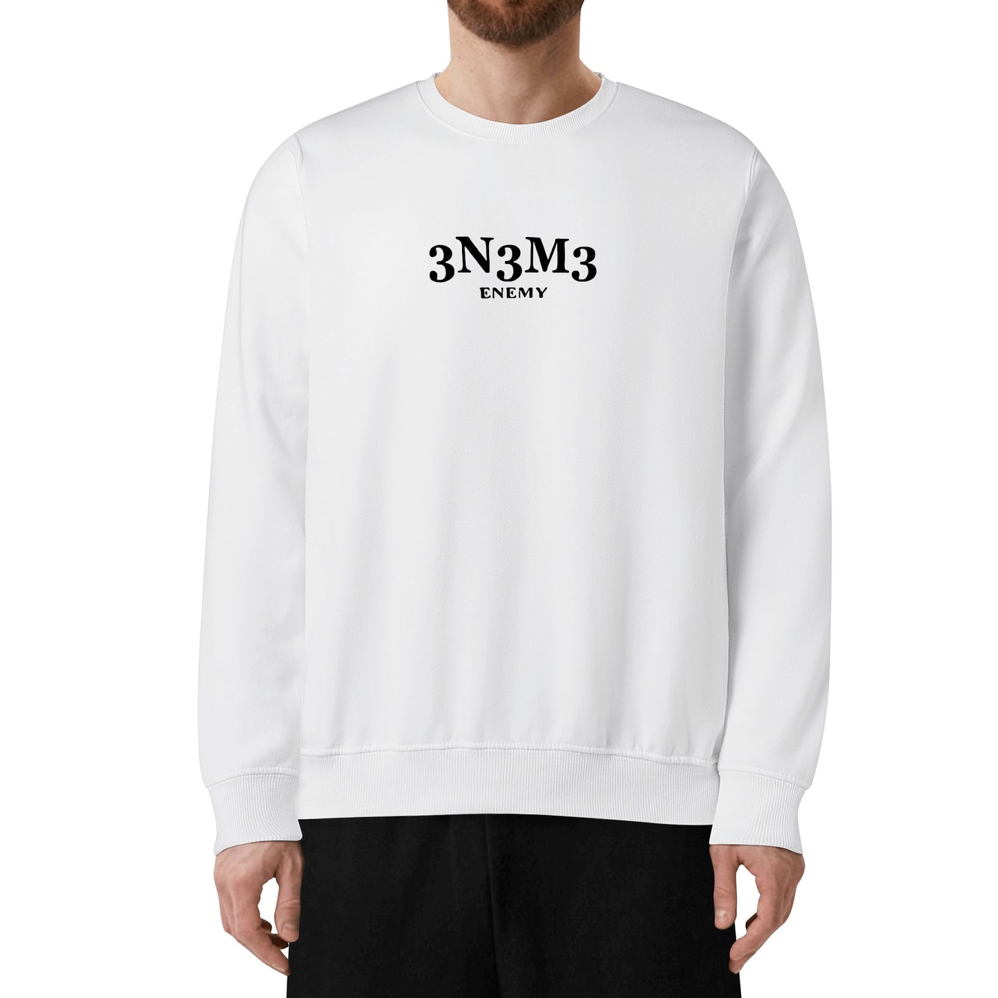 3.N.3.M.3 Enemy Mens/Womens Adult Cotton Sweater Shirt