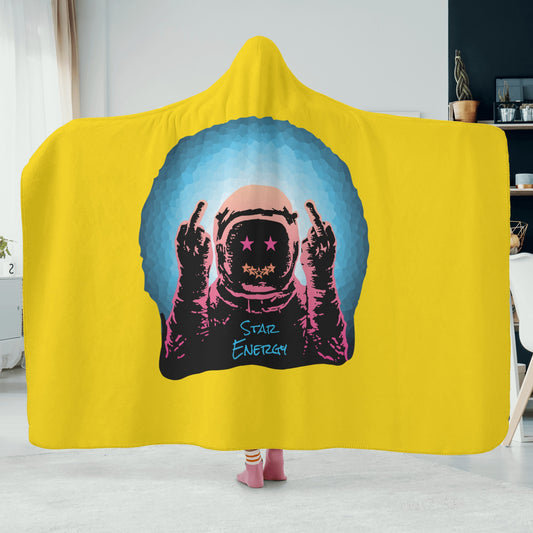 Star Energy 1.0 Gold Hooded Blanket