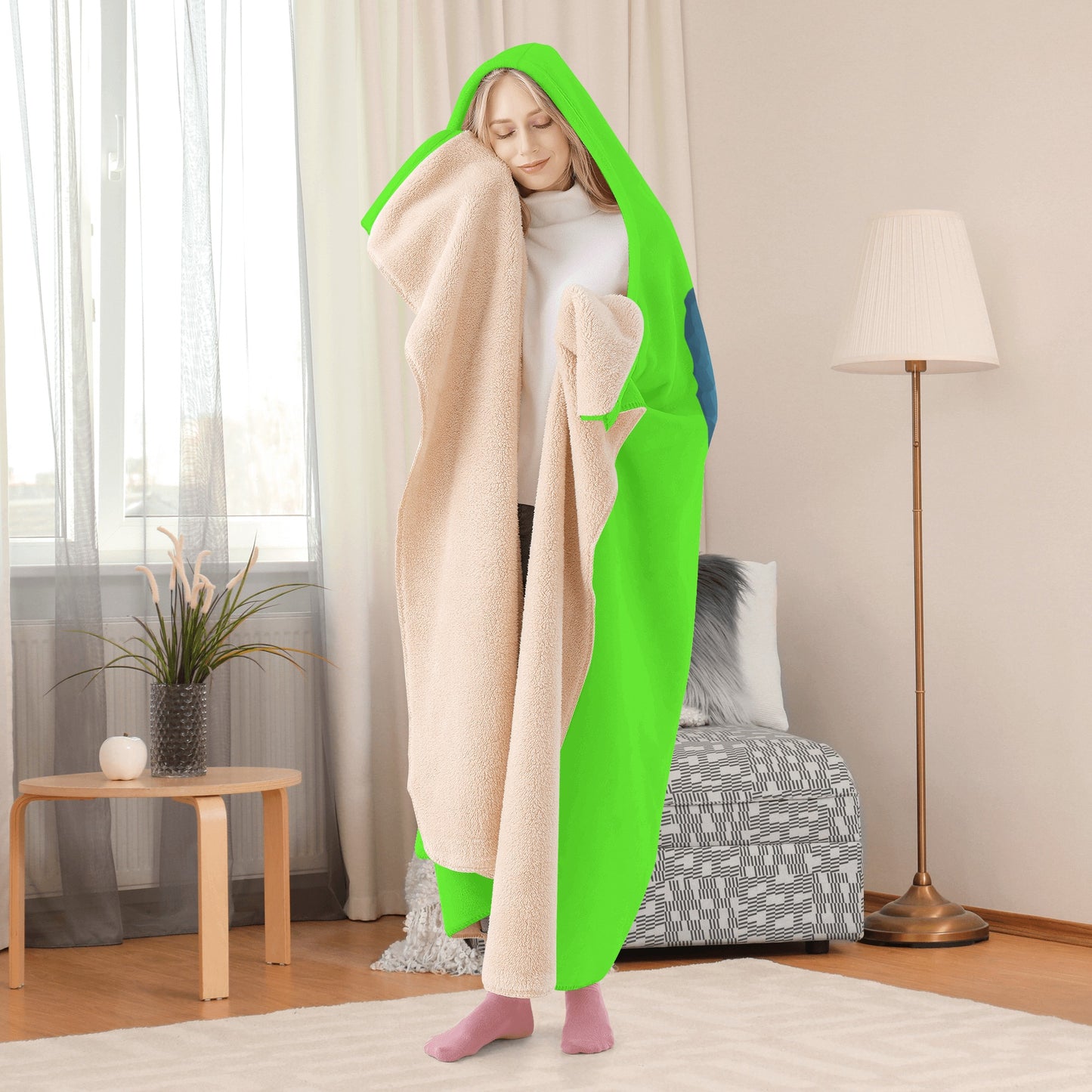 Star Energy 1.0 Goo Green Hooded Blanket