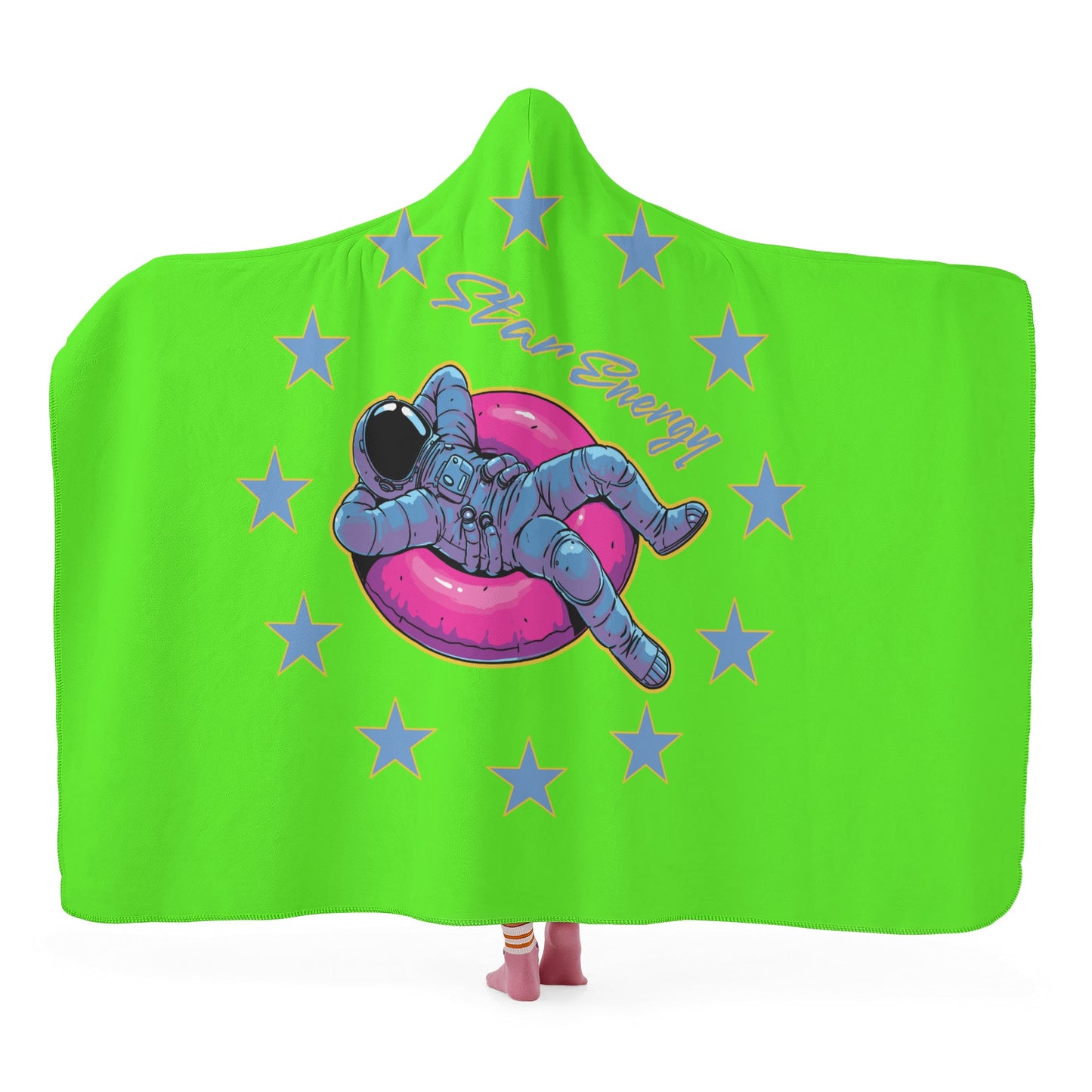 Star Energy 2.0 Goo Green Hooded Blanket