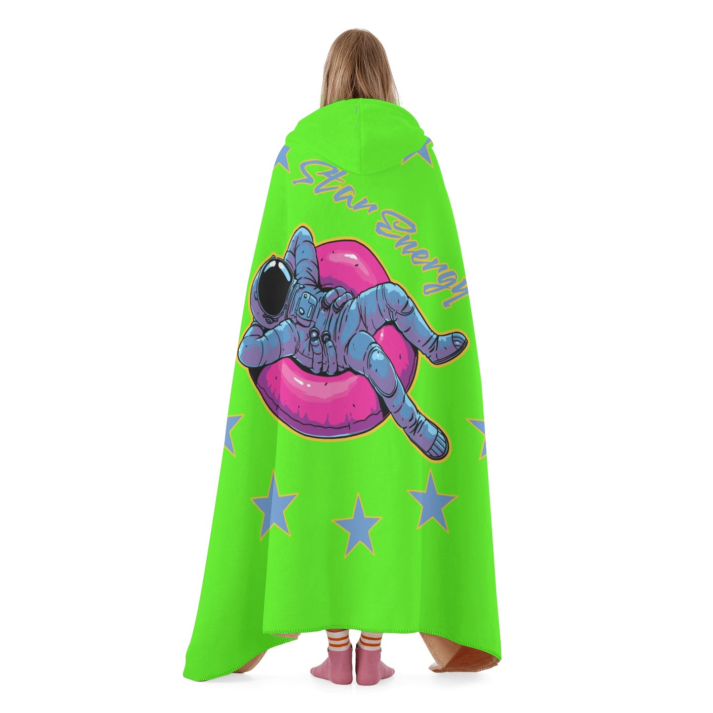 Star Energy 2.0 Goo Green Hooded Blanket