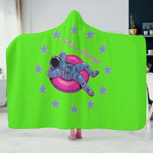 Star Energy 2.0 Goo Green Hooded Blanket