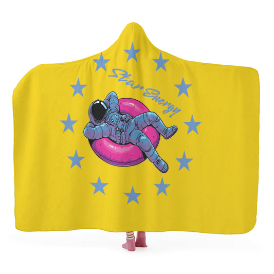 Star Energy 2.0 Gold Hooded Blanket