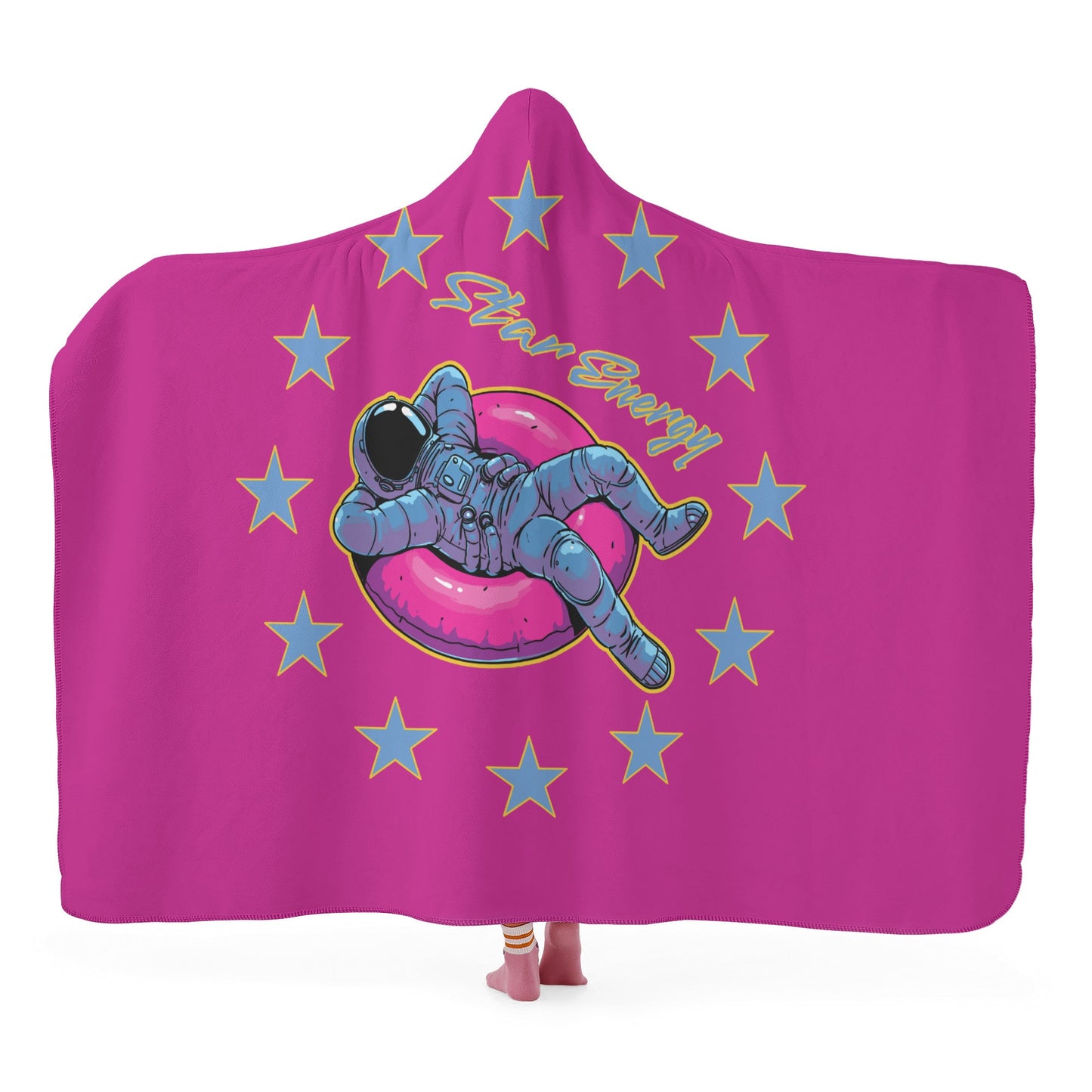 Star Energy 2.0 Purple Hooded Blanket