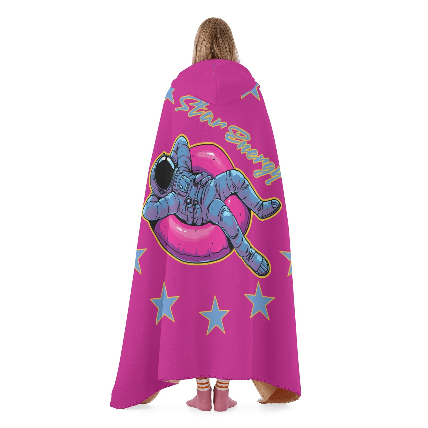 Star Energy 2.0 Purple Hooded Blanket