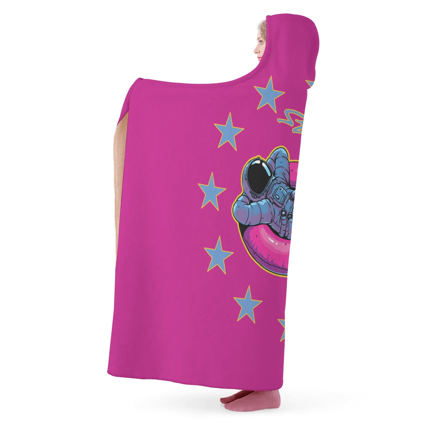 Star Energy 2.0 Purple Hooded Blanket