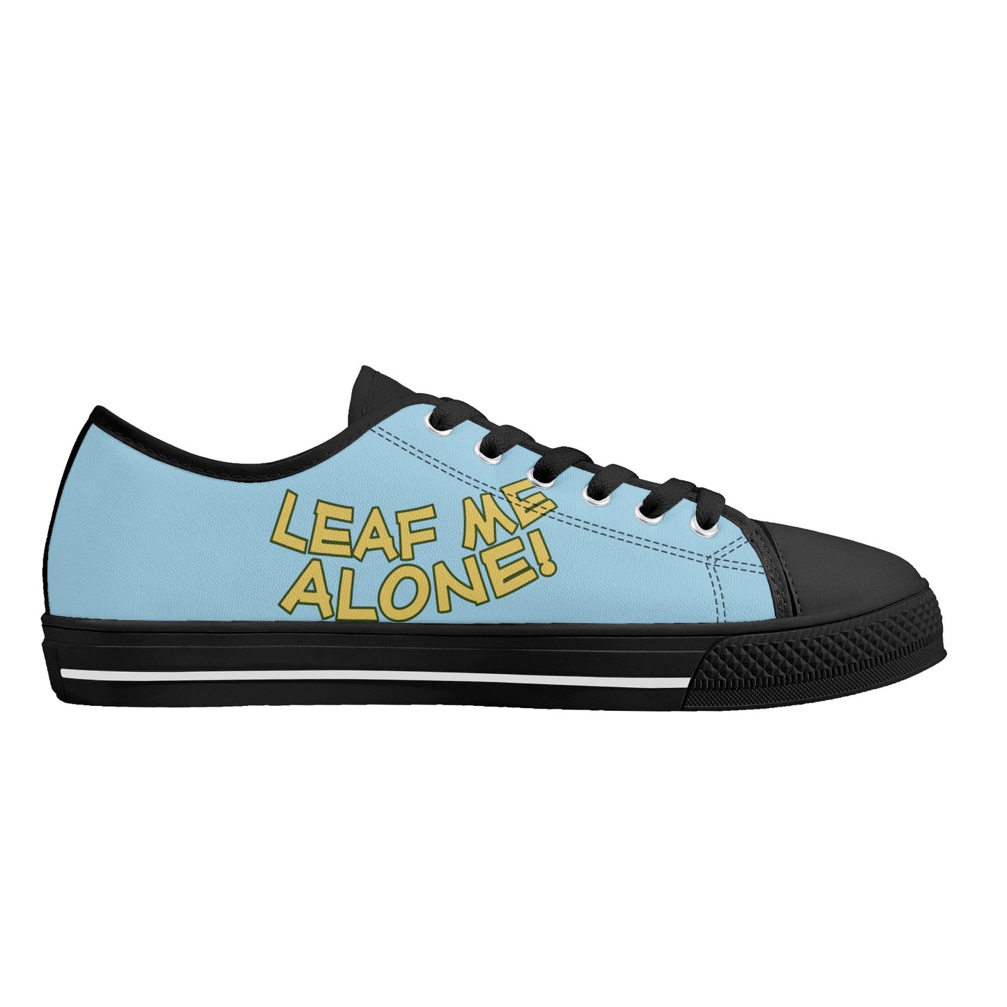 Leaf Me Alone 420 Edition 3.0 Mens Sky Blue Low Top Star Kicks