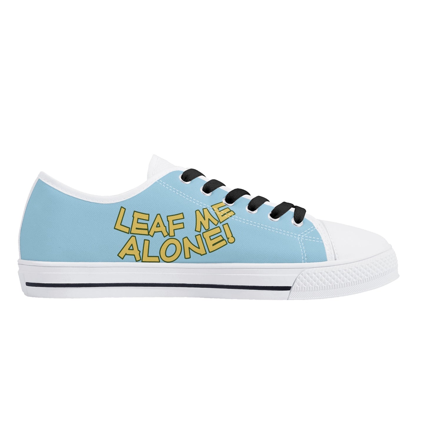 Leaf Me Alone 420 Edition 3.0 Mens Sky Blue Low Top Star Kicks