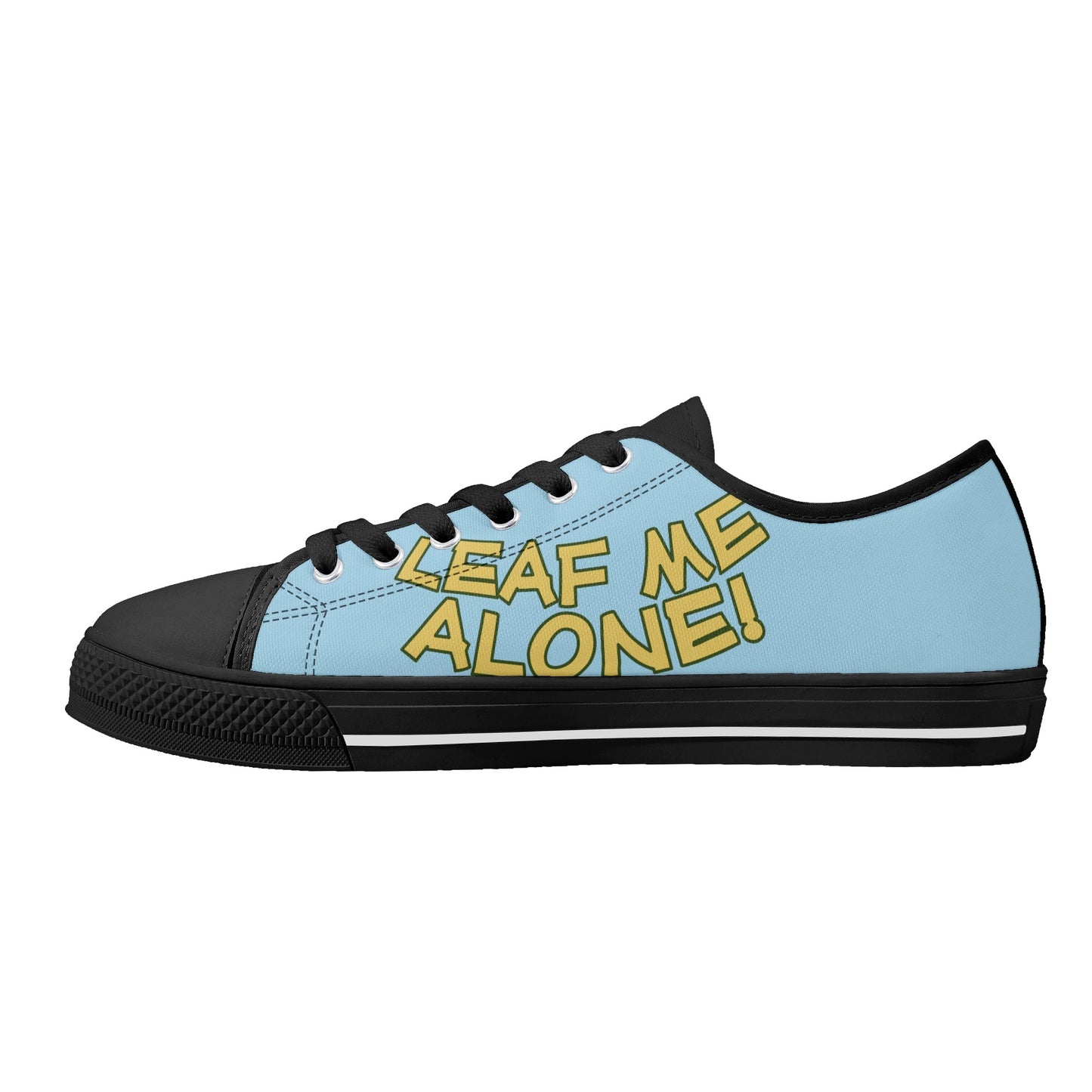 Leaf Me Alone 420 Edition 3.0 Mens Sky Blue Low Top Star Kicks