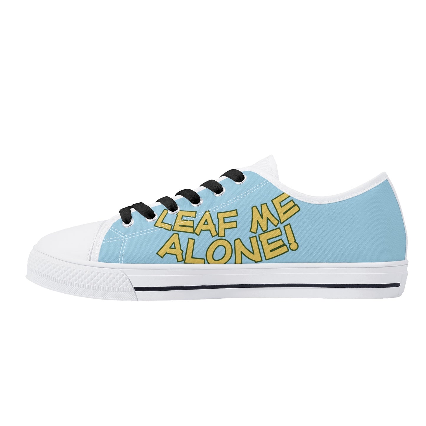 Leaf Me Alone 420 Edition 3.0 Mens Sky Blue Low Top Star Kicks