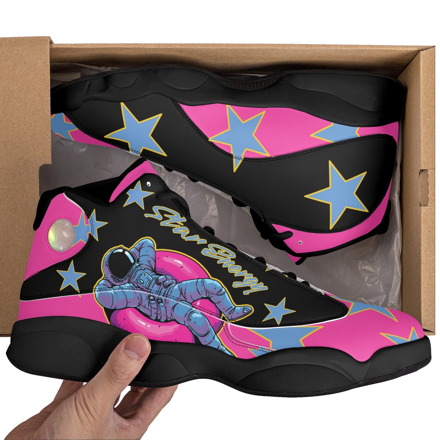 Star Energy 2.0 Womens Black/Pink Star Kicks