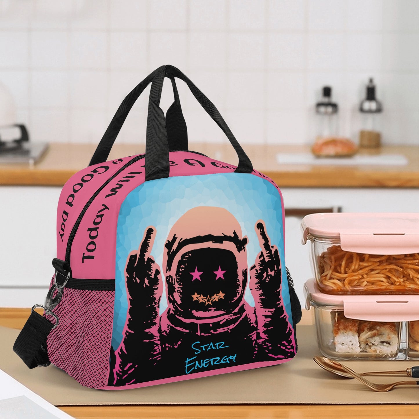 Star Energy 1.0 Pink Lunch Bag