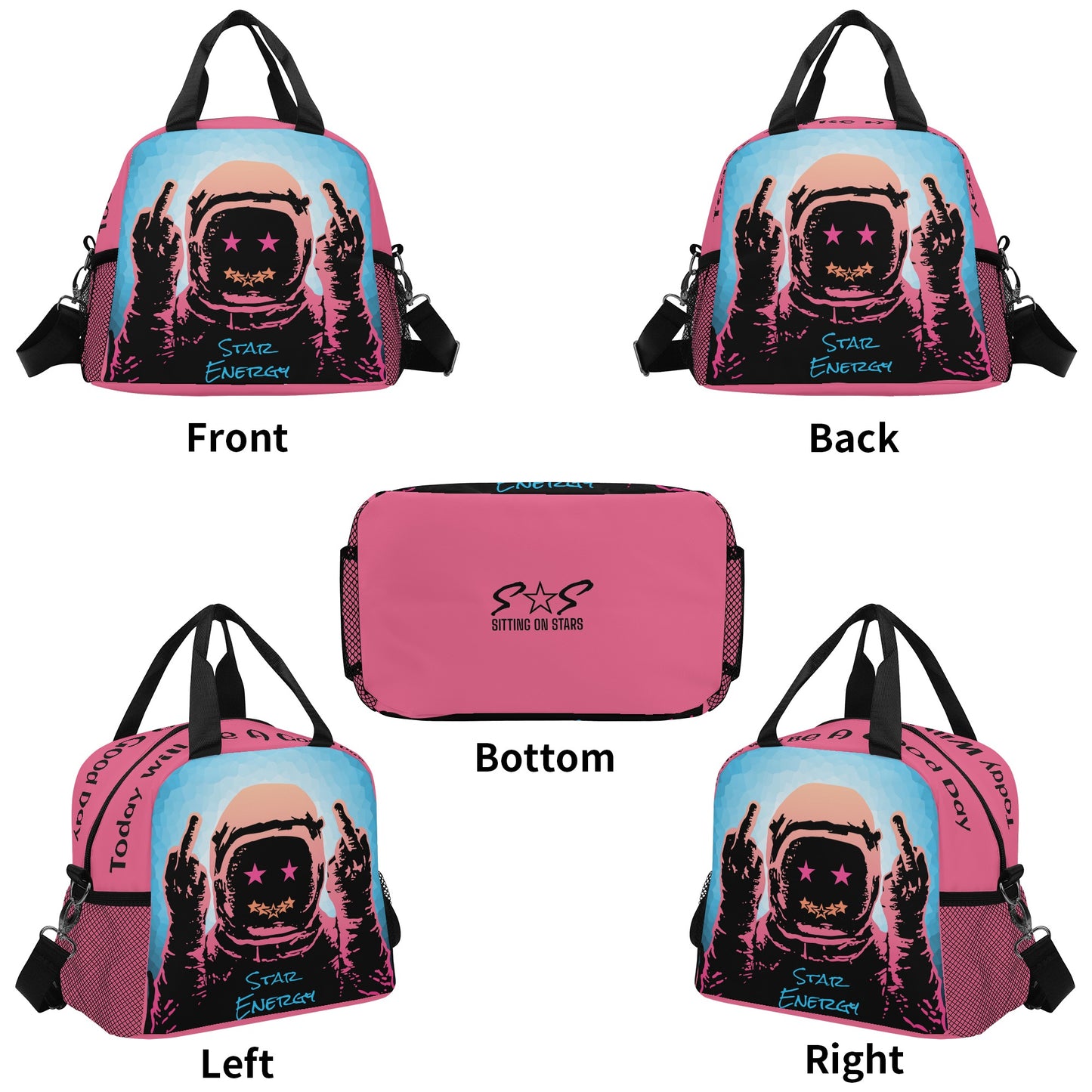 Star Energy 1.0 Pink Lunch Bag