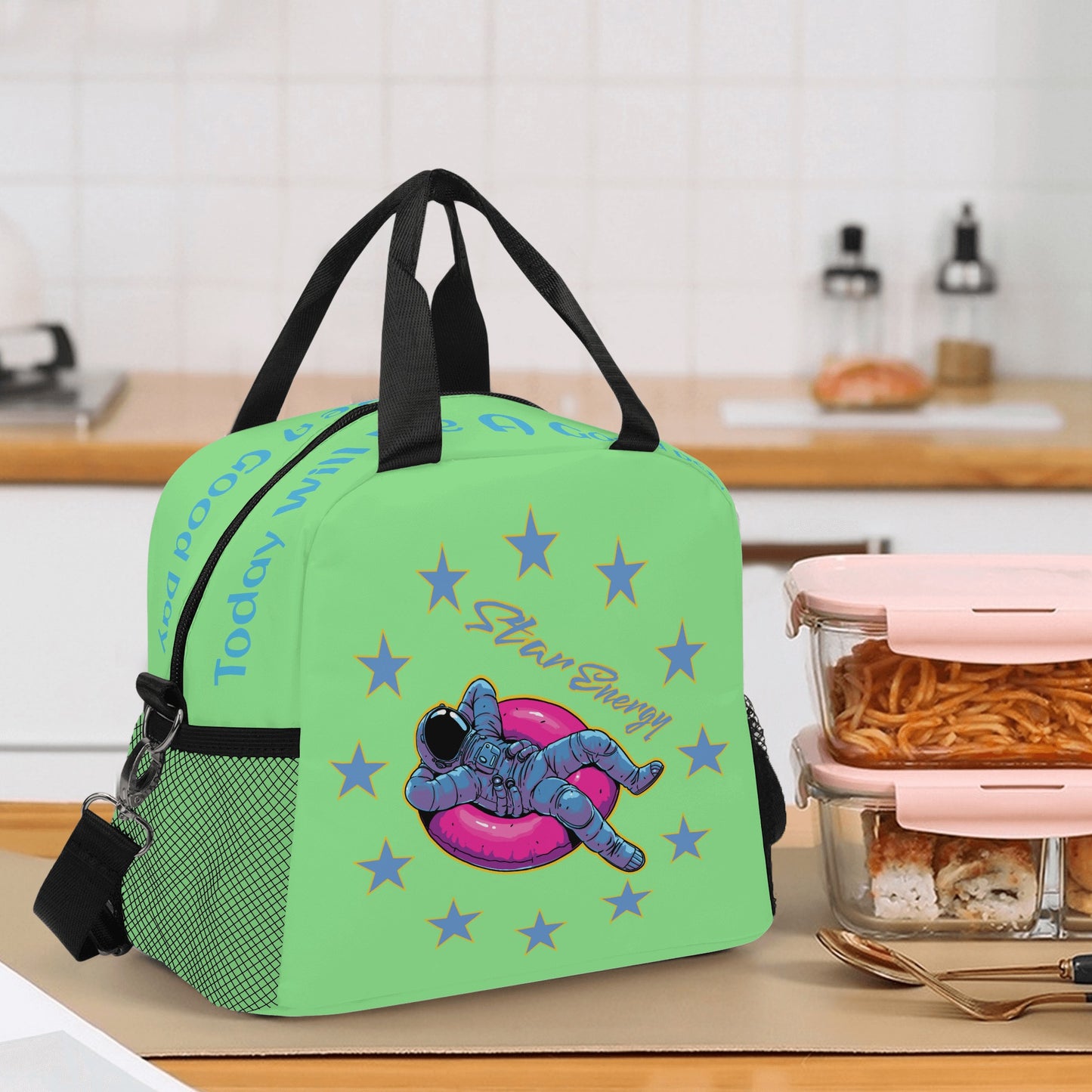 Star Energy 2.0 Mint Green Lunch Bag