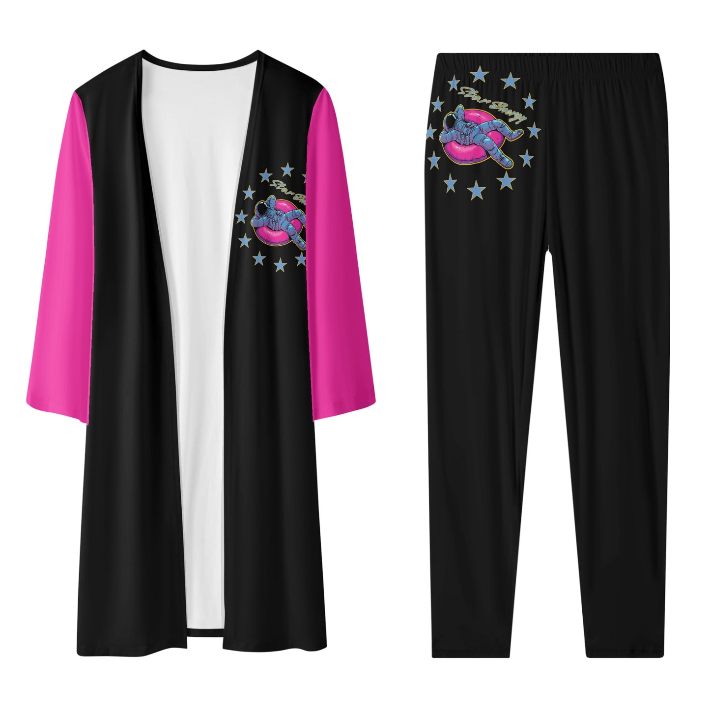 Star Energy 2.0 Womens Long Sleeve Cardigan and Leggings 2pcs