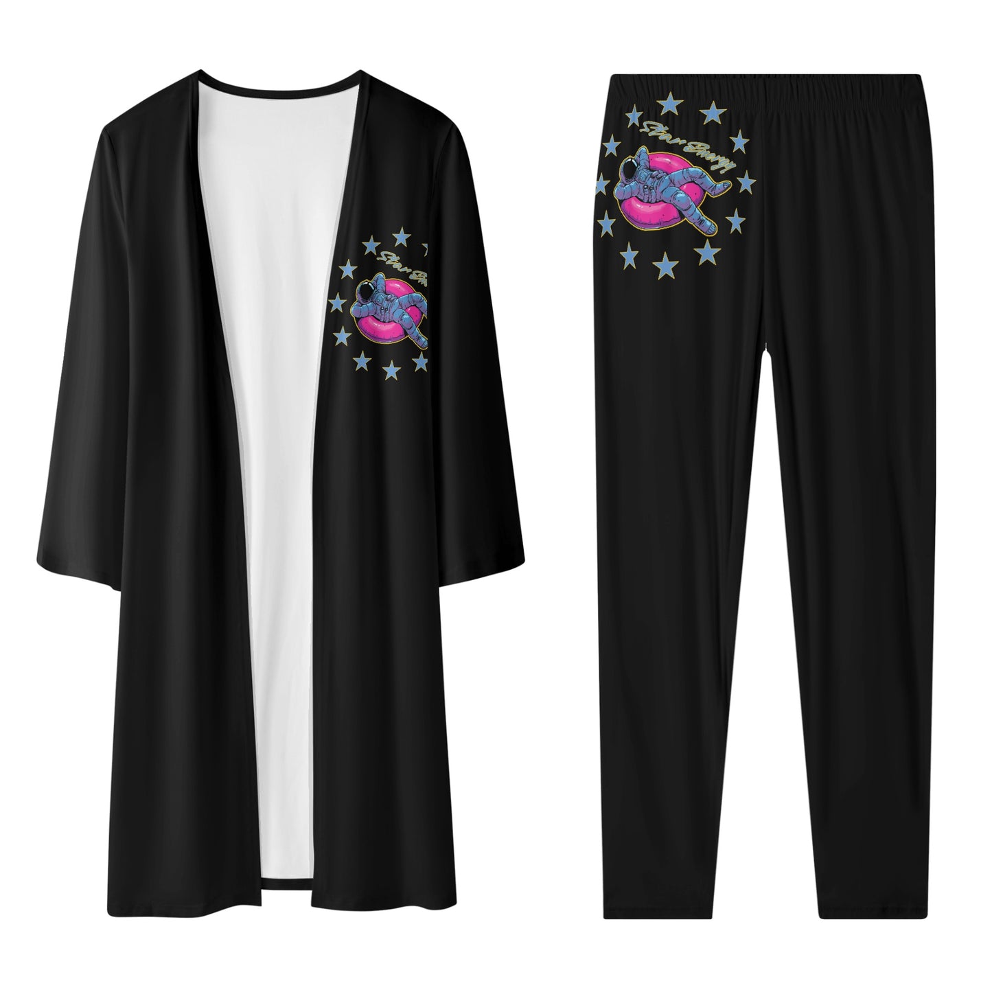 Star Energy 2.0 Womens Long Sleeve Cardigan and Leggings 2pcs