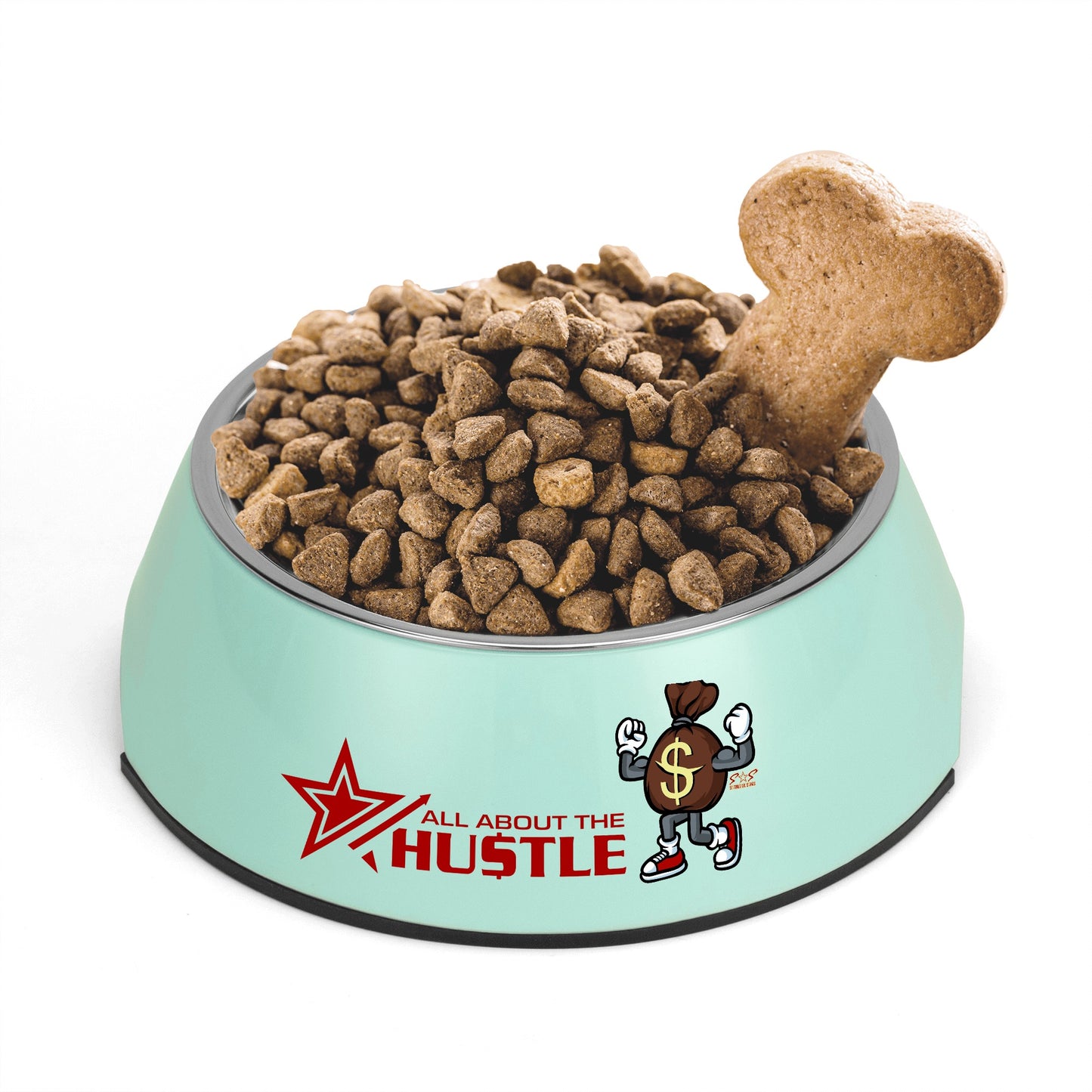 T.T.D (Ten Toes Down) Pet Food Bowl