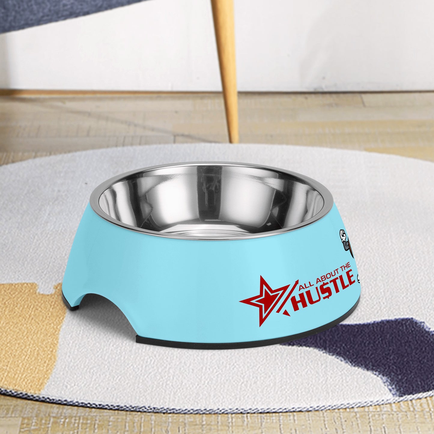 T.T.D (Ten Toes Down) Pet Food Bowl