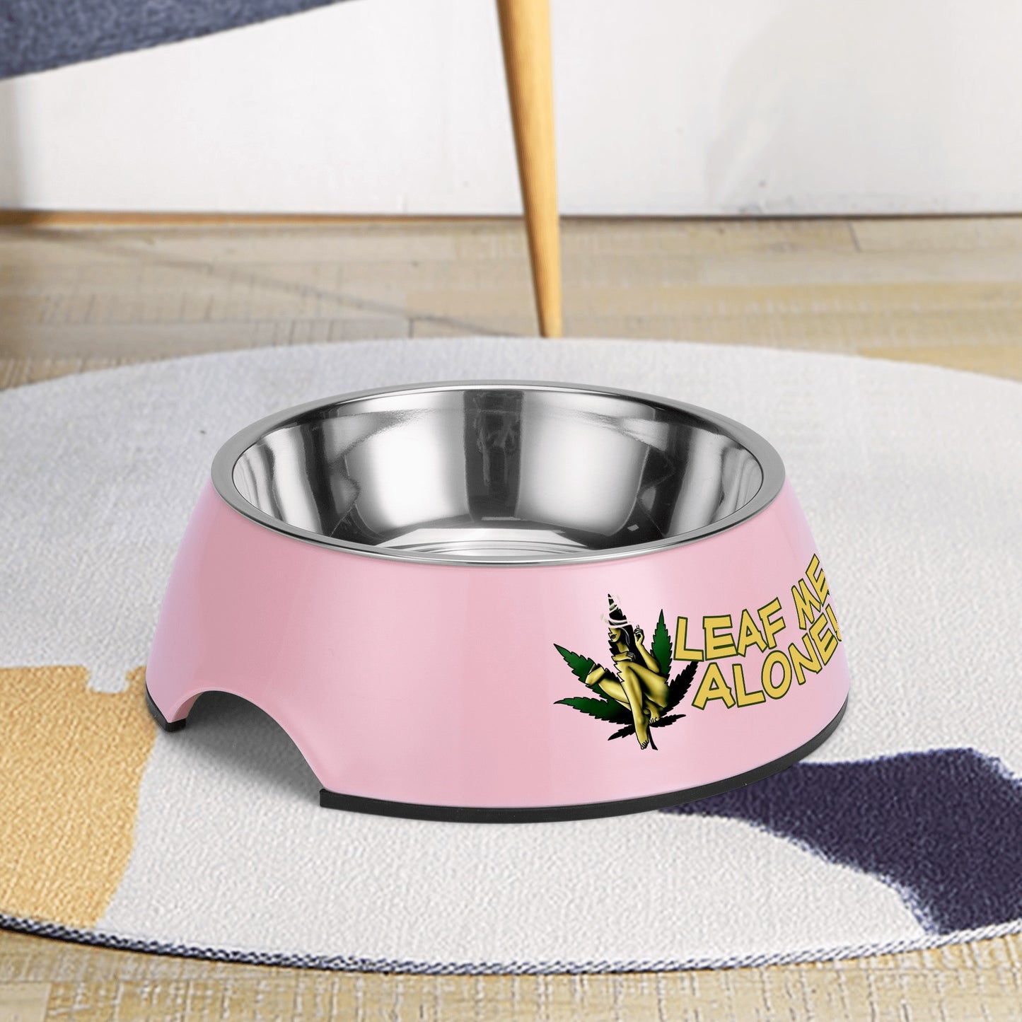 Leaf Me Alone 420 Edition 4.0 Pet Food Bowl