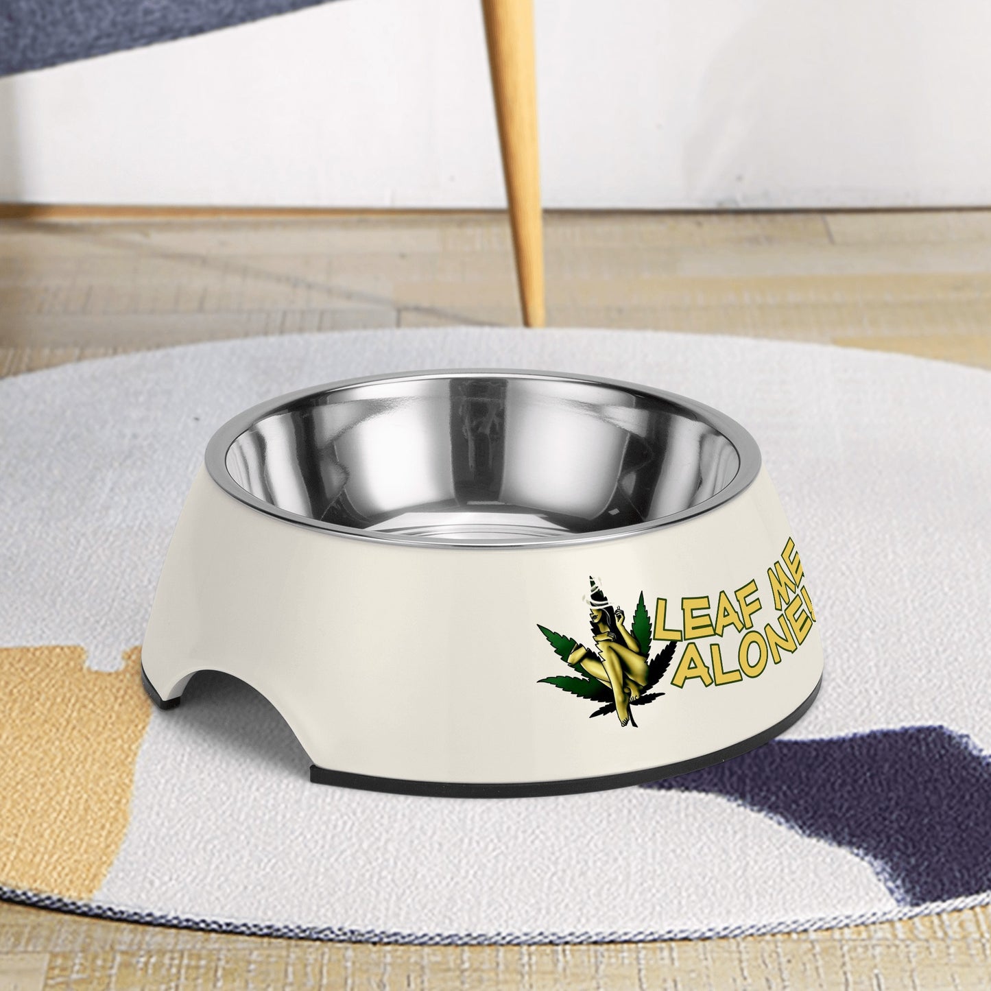 Leaf Me Alone 420 Edition 4.0 Pet Food Bowl