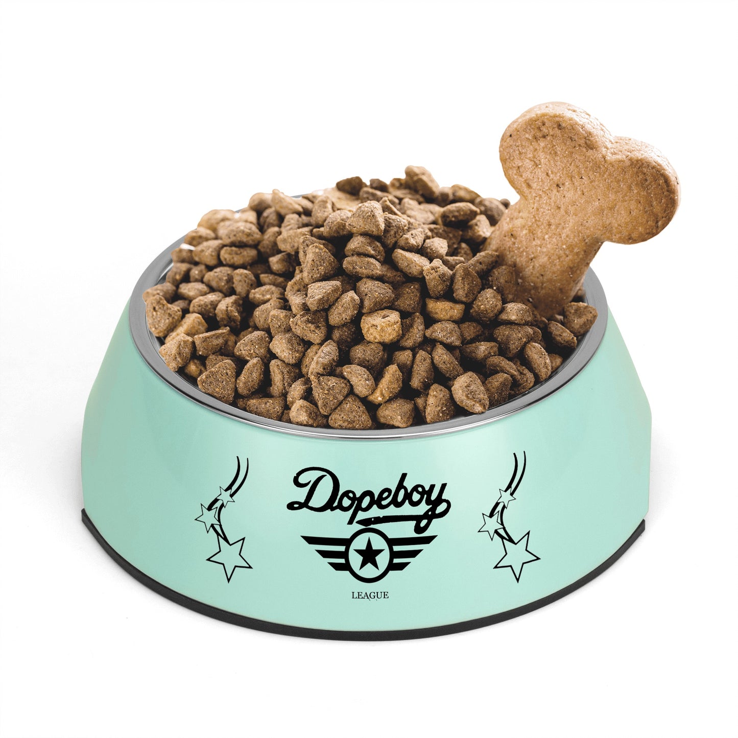 Dope Boy League Pet Food Bowl