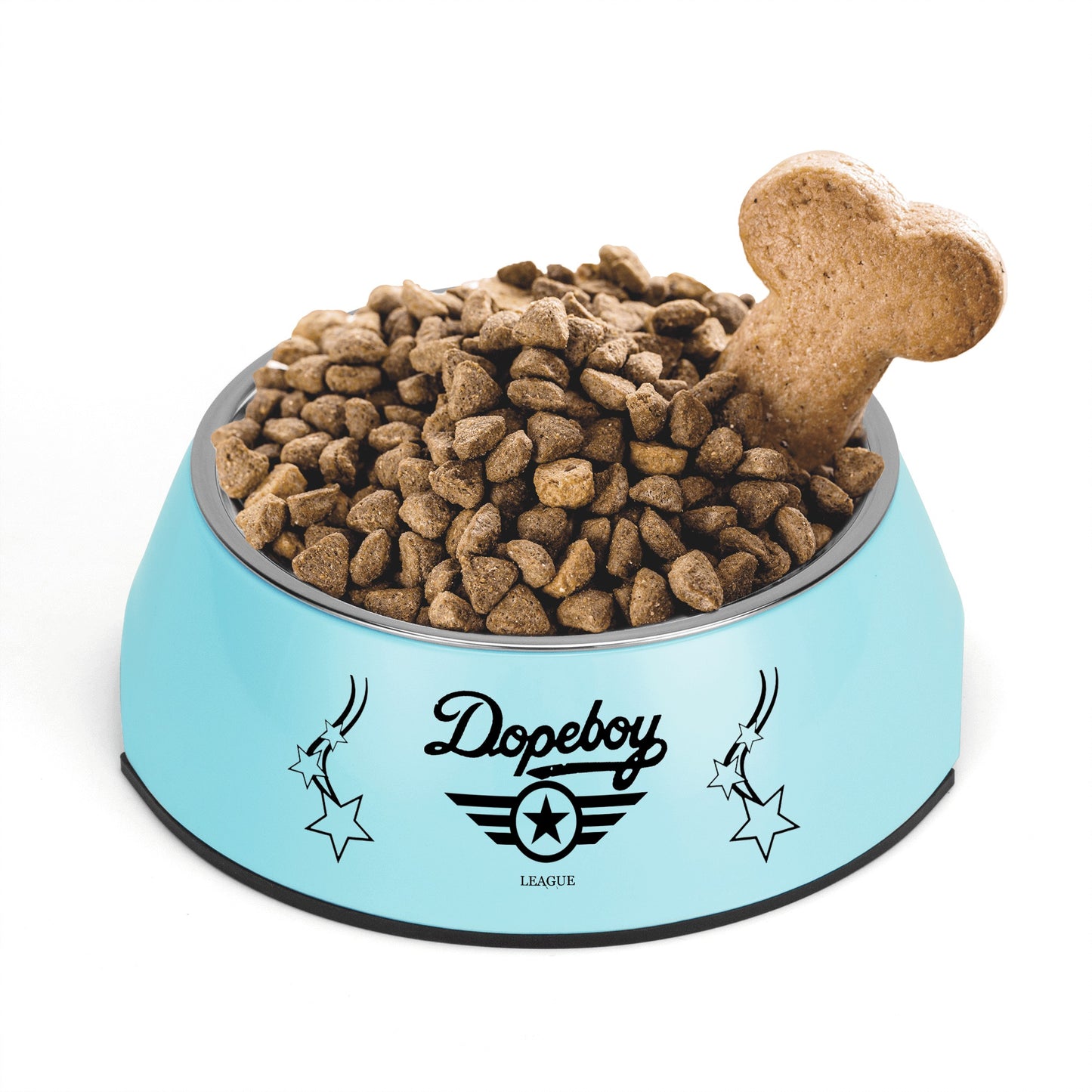 Dope Boy League Pet Food Bowl