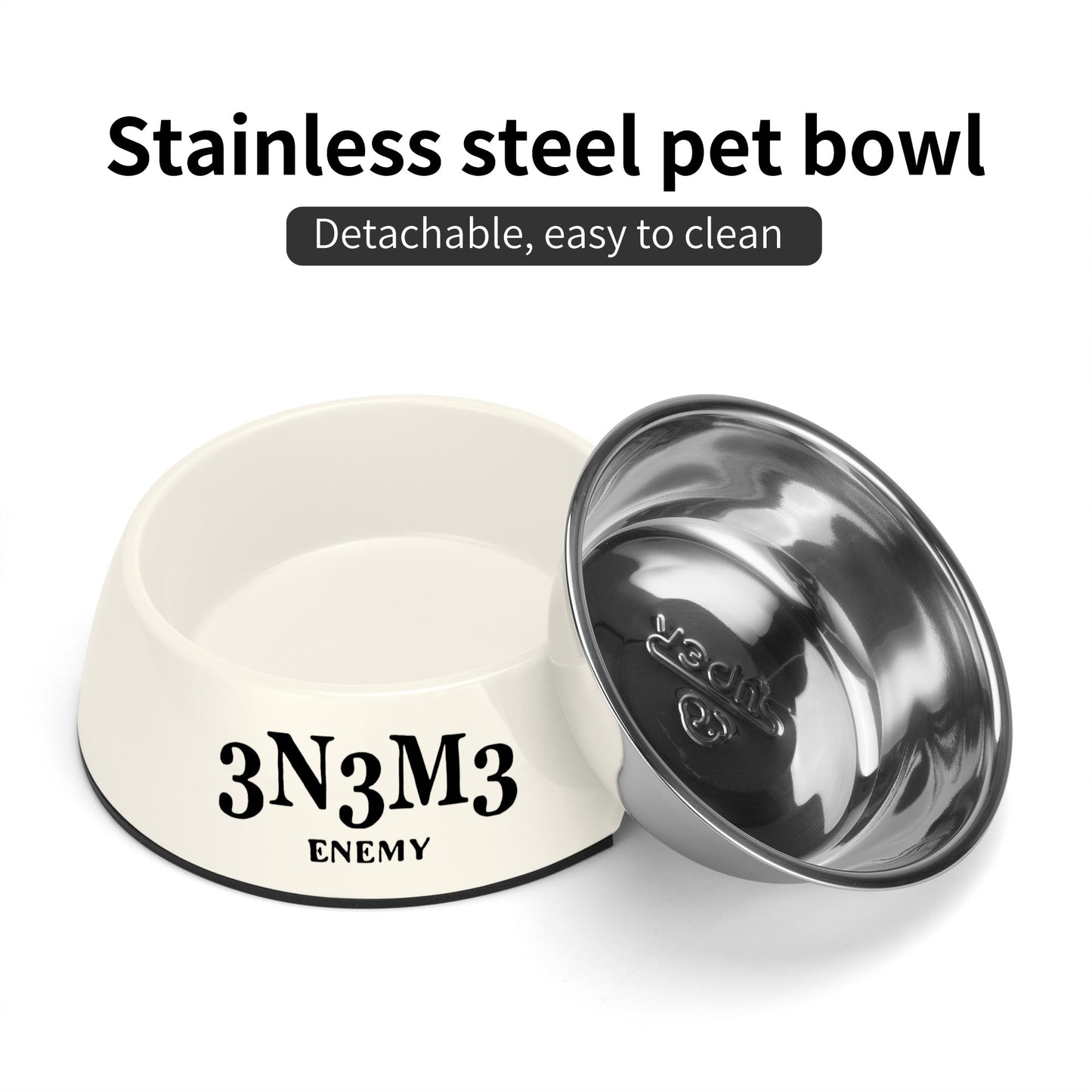 3.N.3.M.3 Enemy  Pet Food Bowl