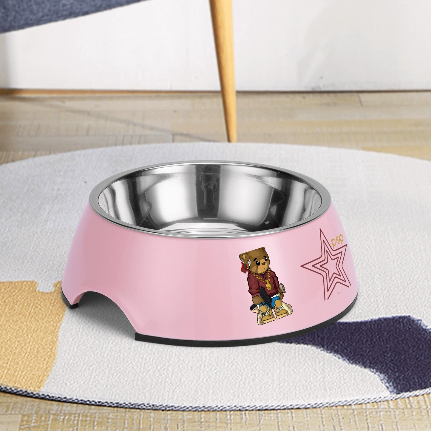 S.O.S & P.S.P Pet Food Bowl