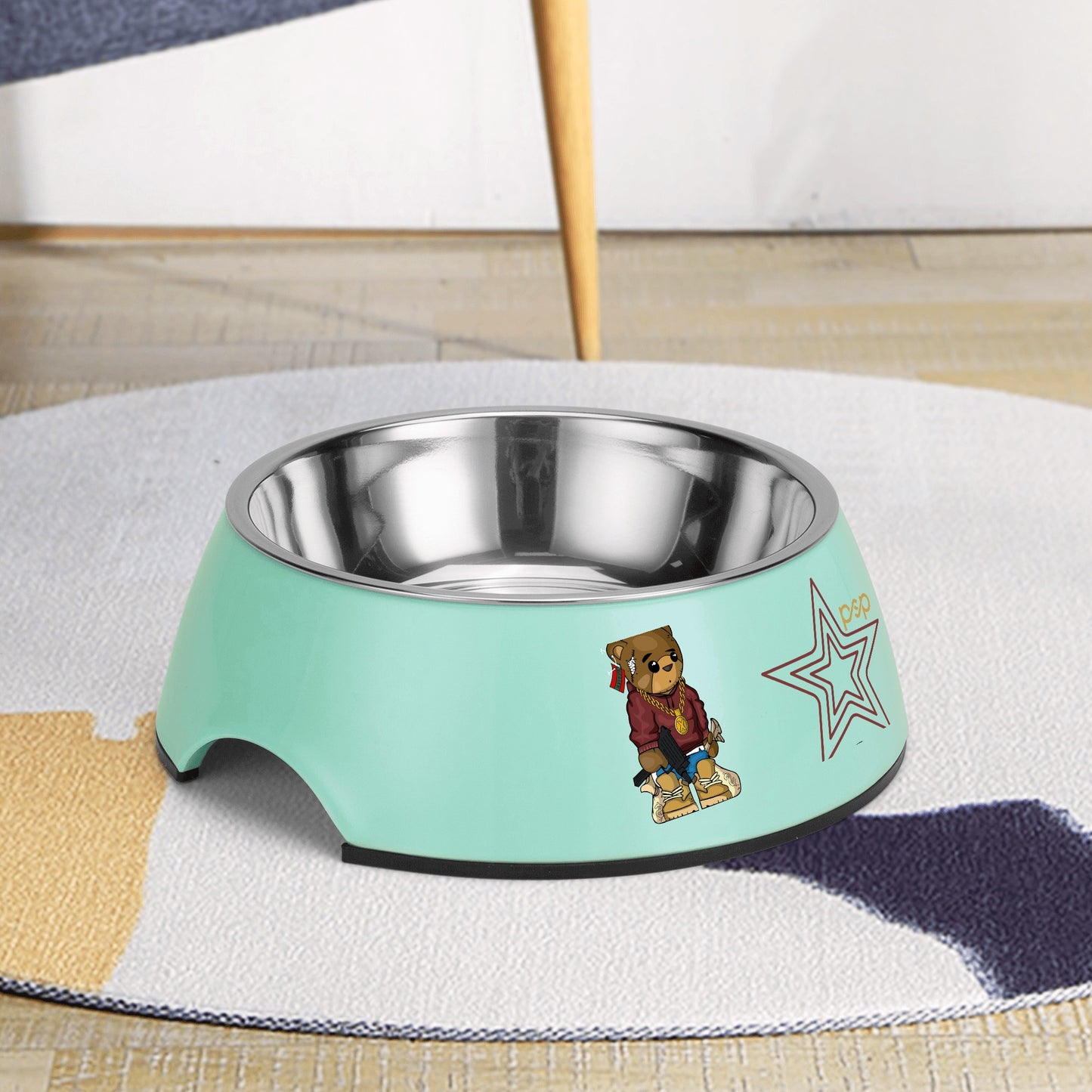 S.O.S & P.S.P Pet Food Bowl