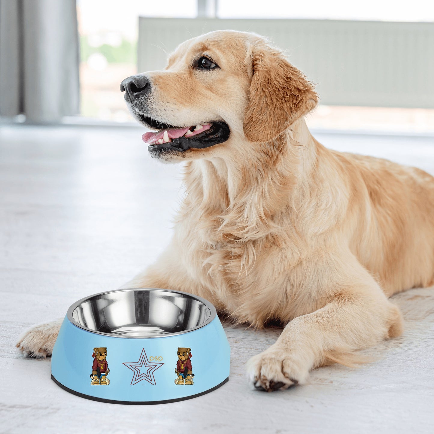 S.O.S & P.S.P Pet Food Bowl