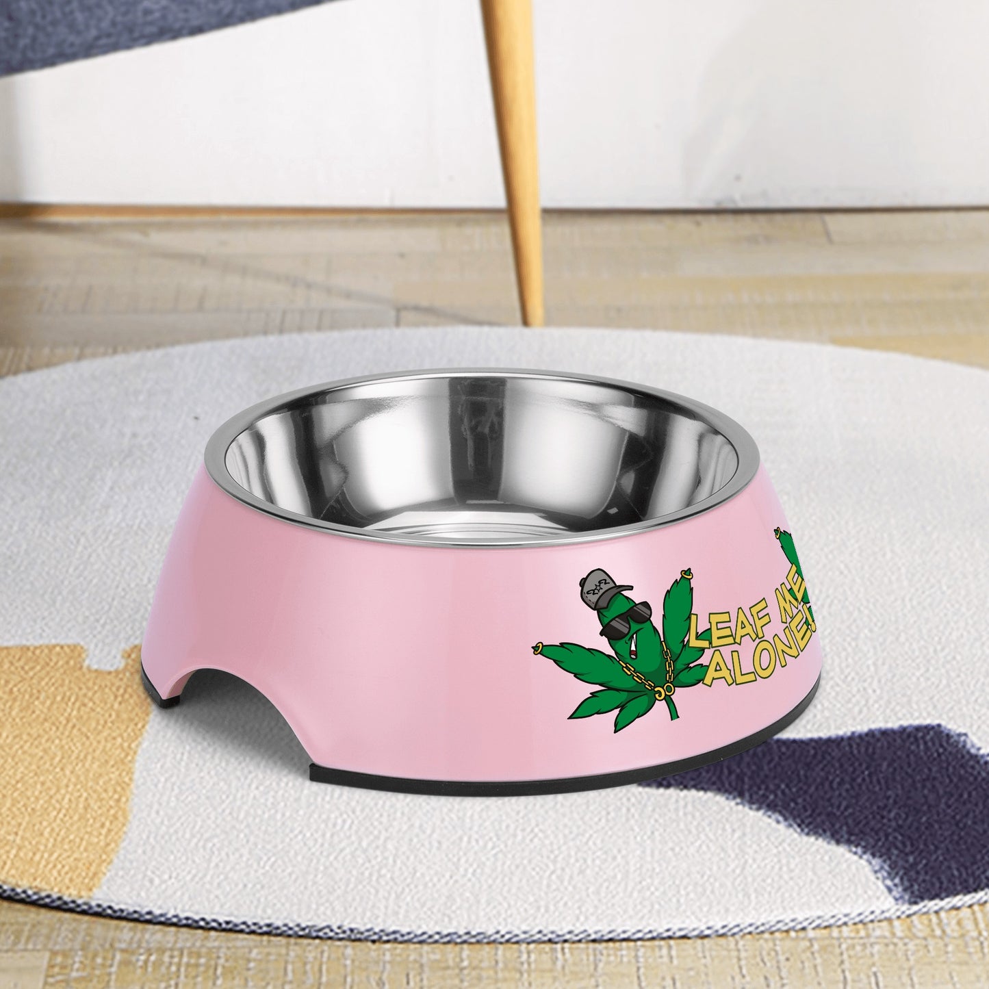 Leaf Me Alone 3.0 420 Edition Pet Food Bowl