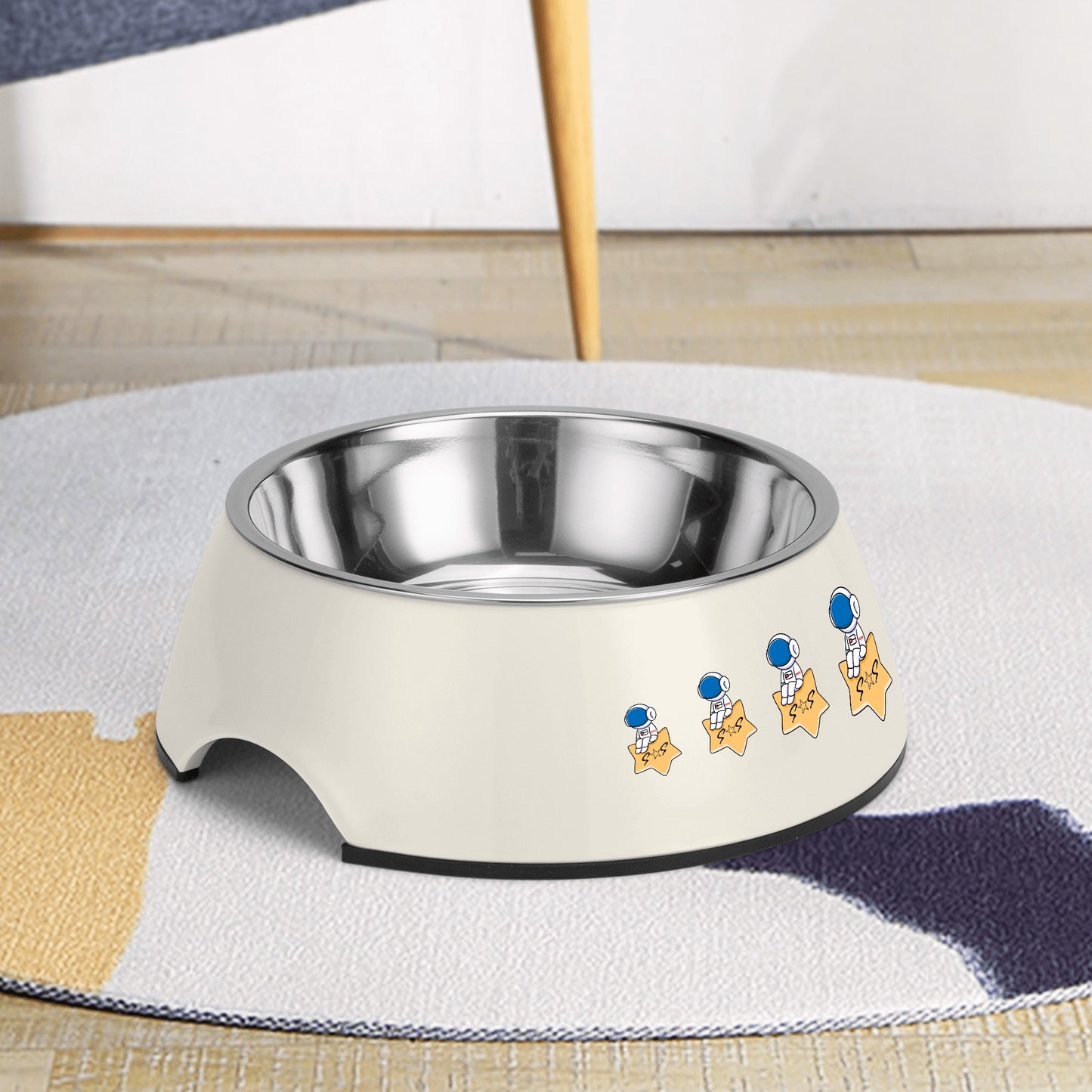 S.O.S Astronaut Pet Food Bowl