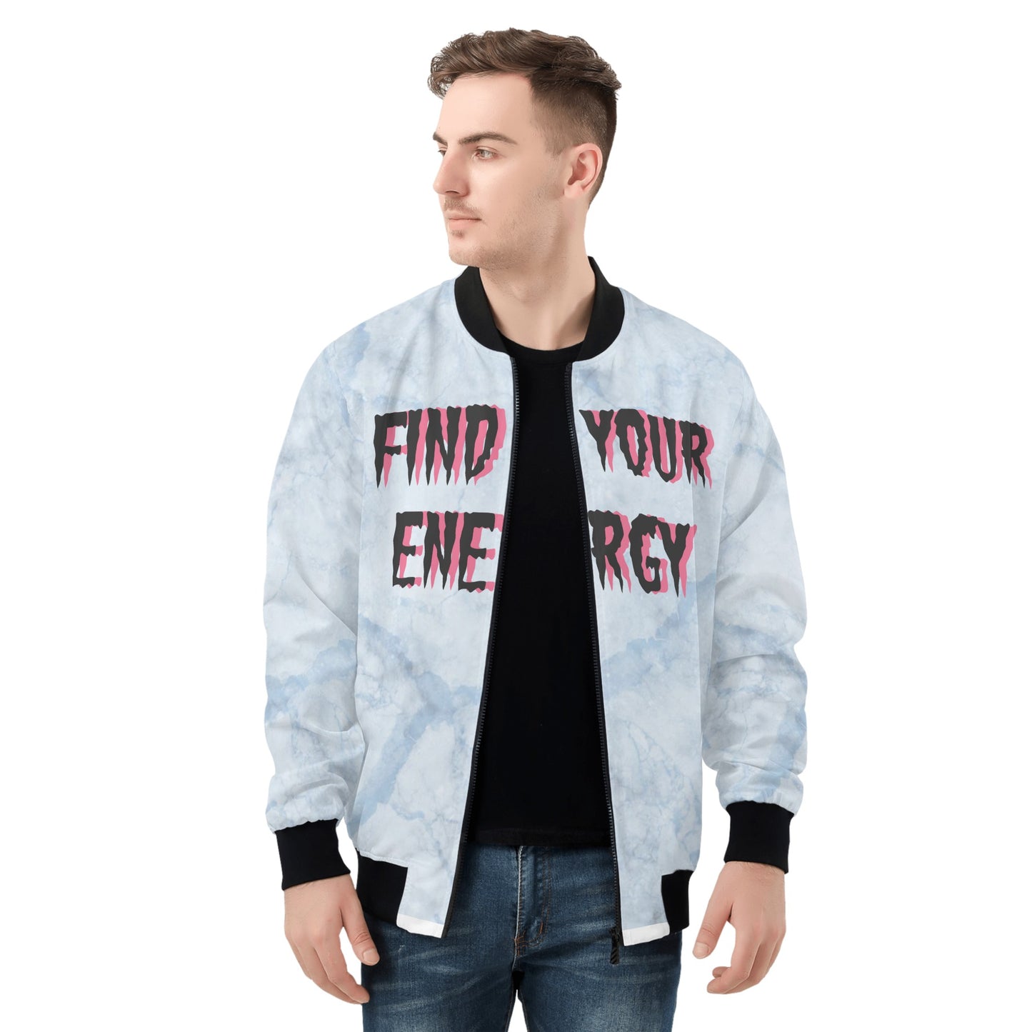 Star Energy 1.0 Mens Chill Blue Zip Up Jacket