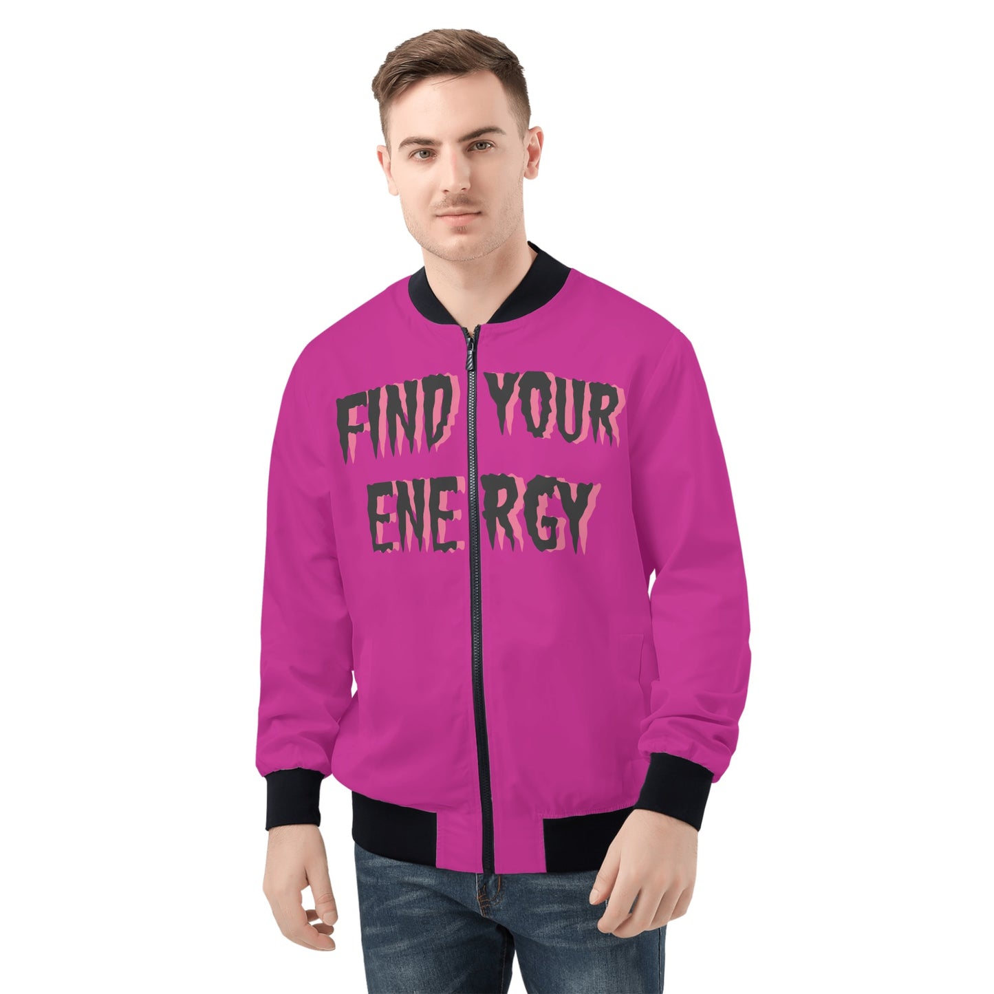 Star Energy 1.0 Mens Purple Zip Up Jacket