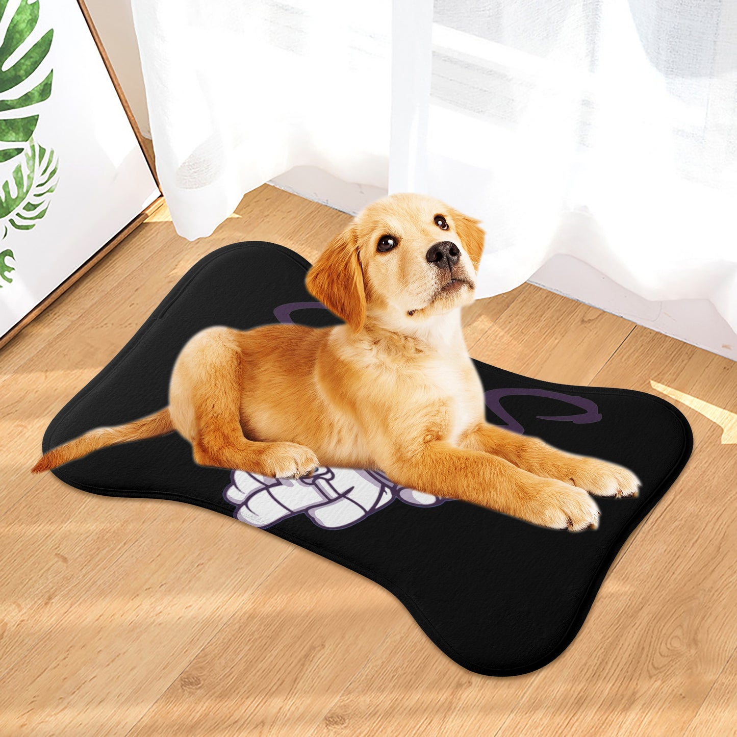 Space Man 23 Big Paws Pet Rug