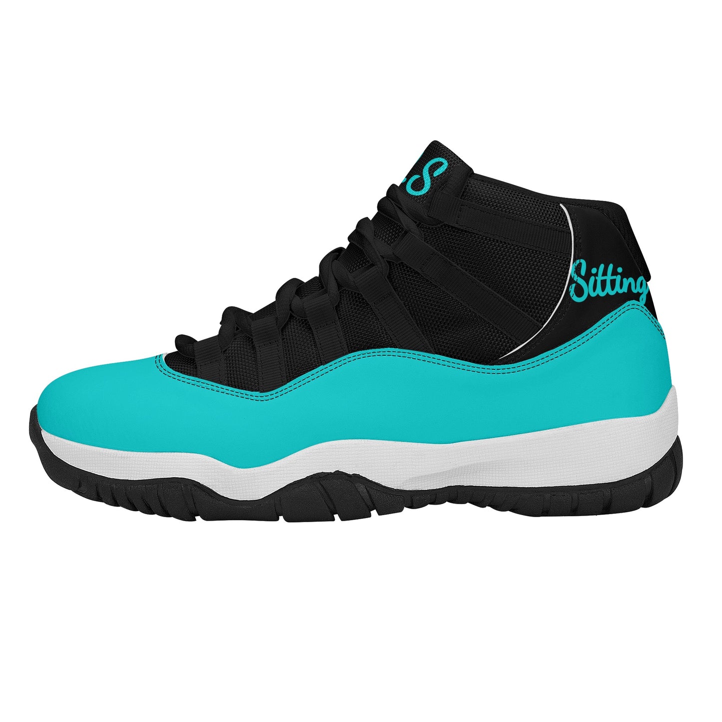 SOS Turquoise Mens High Top Star Kicks