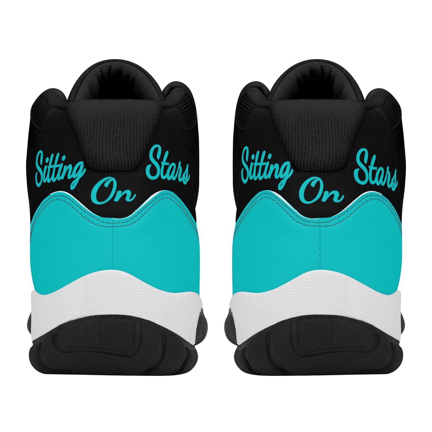 SOS Turquoise Mens High Top Star Kicks